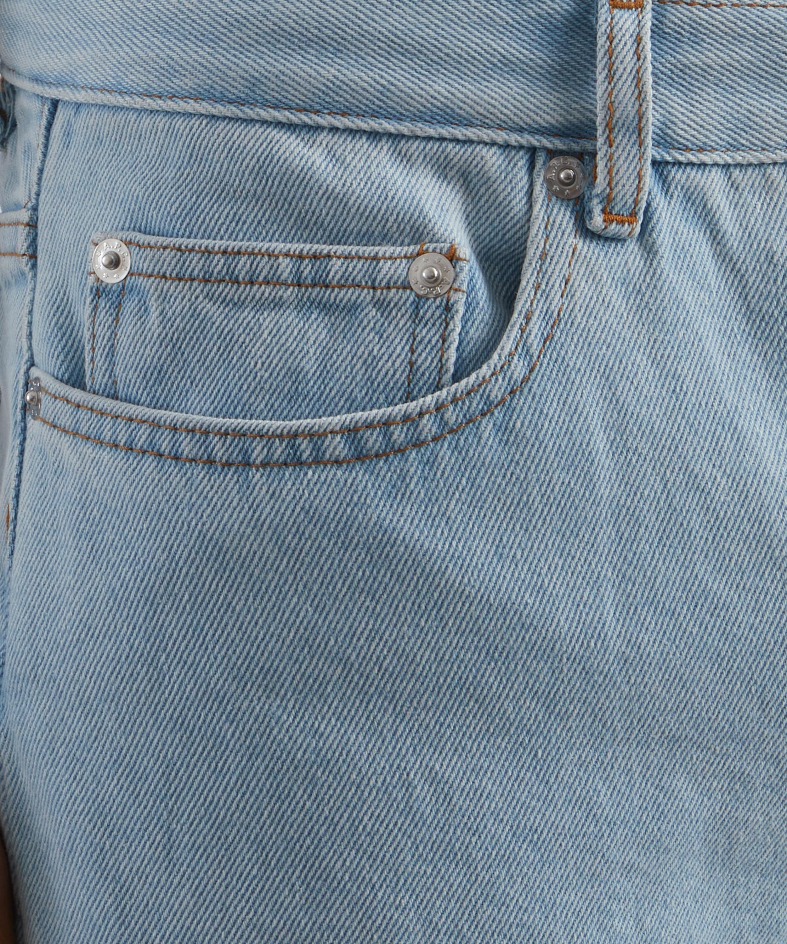 New Standard Pale Blue Denim Jeans - 5