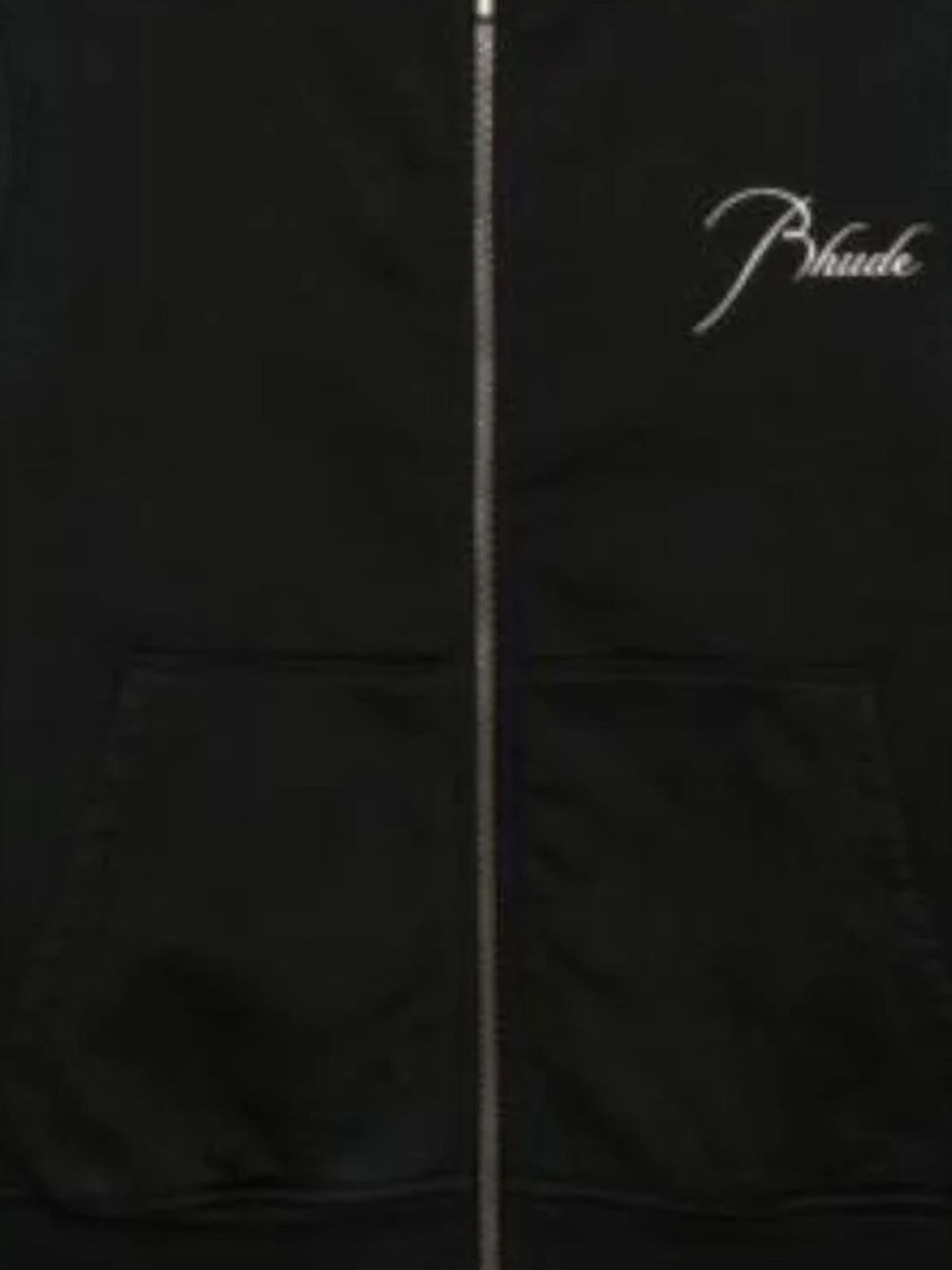 logo-embroidered zip-up hoodie - 2