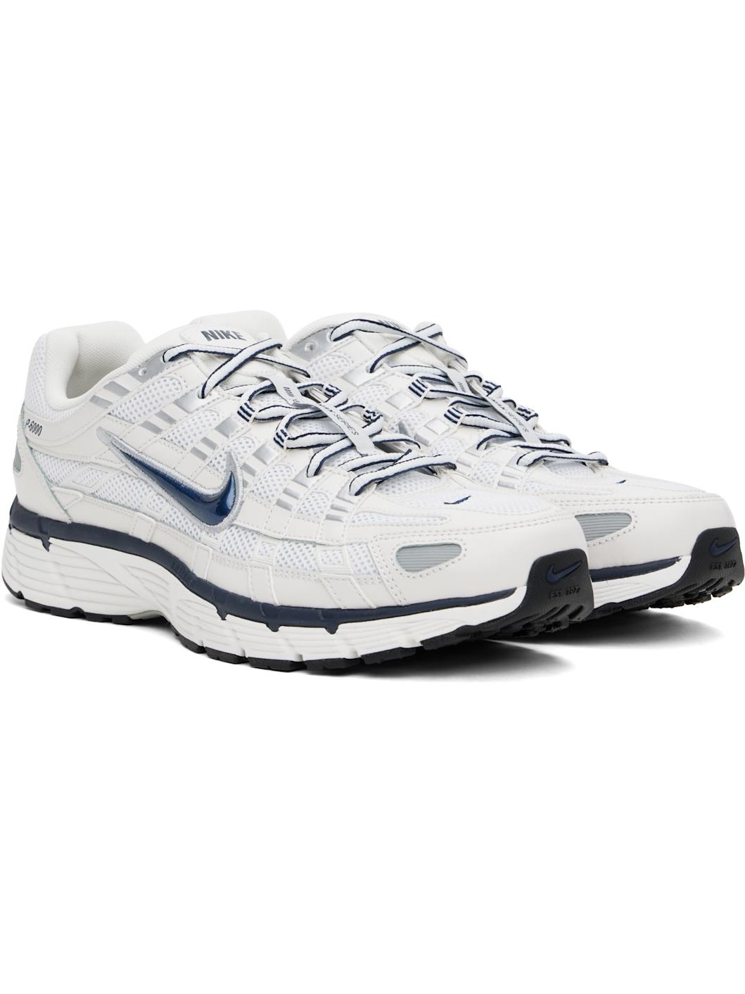 White P-6000 Sneakers - 4