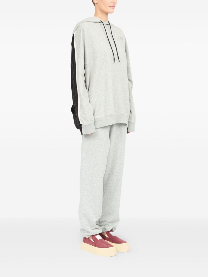 numbers-motif hoodie 3