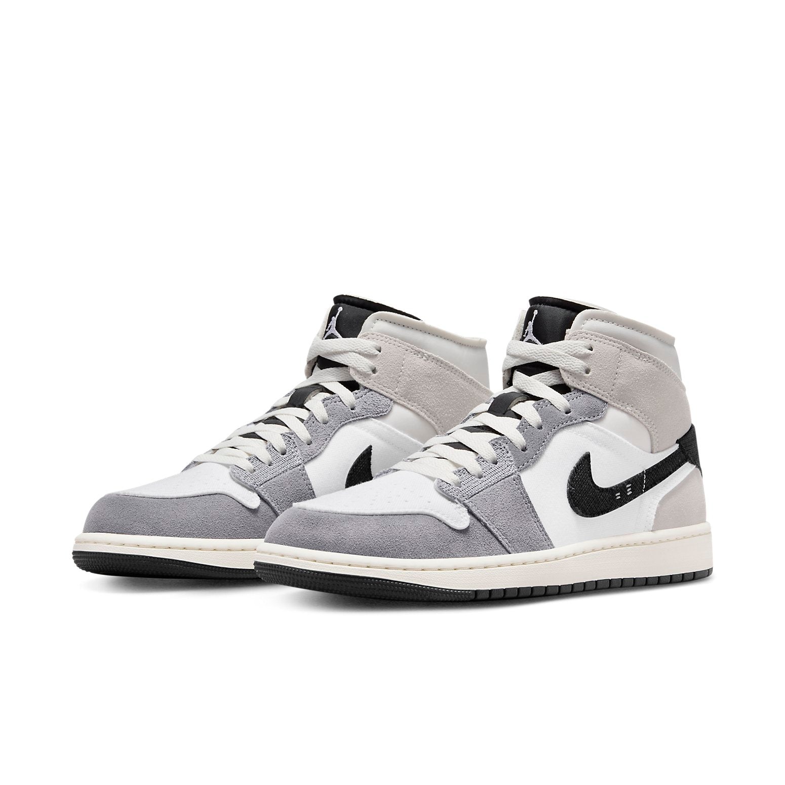 Air Jordan 1 Mid SE Craft 'Inside Out - Cement Grey' DZ4136-002 - 2