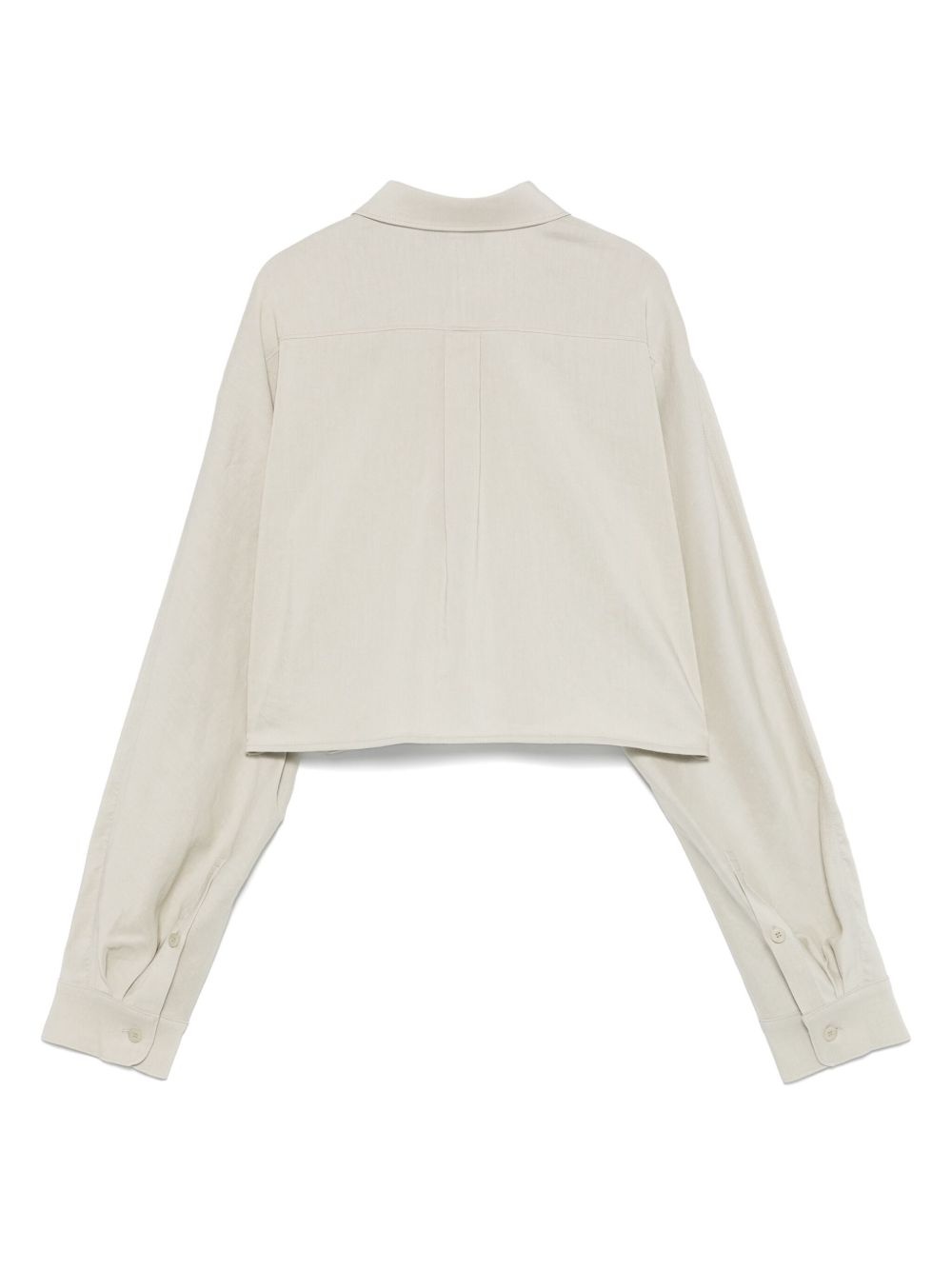 cropped shirt - 2