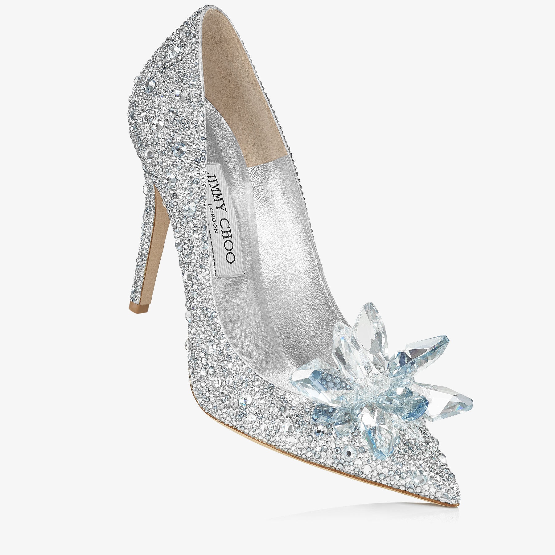 Alia
Crystal Covered Pointy Toe Pumps - 4