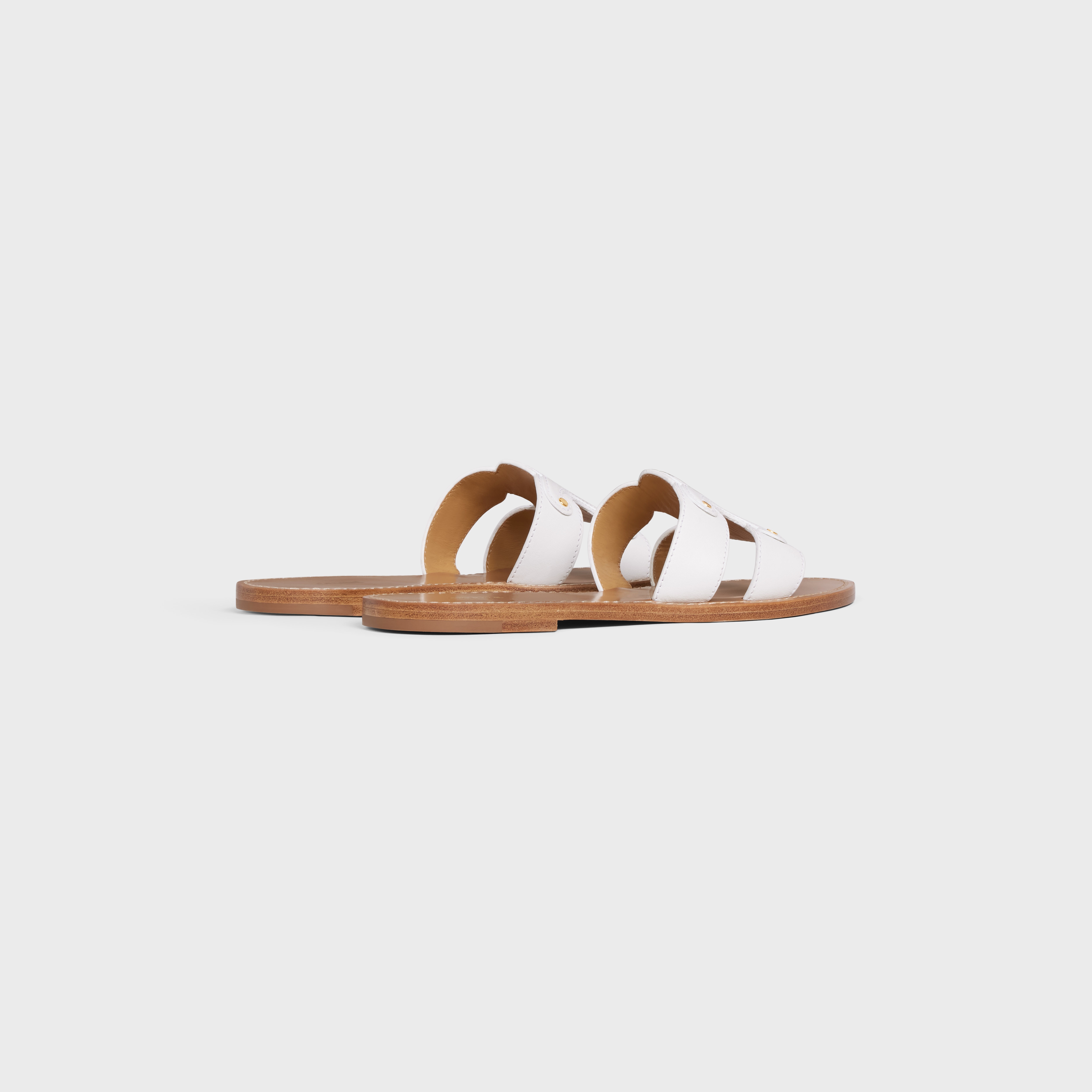 CELINE TRIOMPHE MULE in CALFSKIN - 3