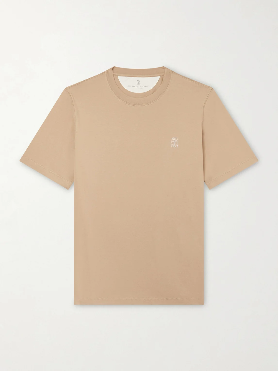 Logo-Print Cotton-Jersey T-Shirt - 1