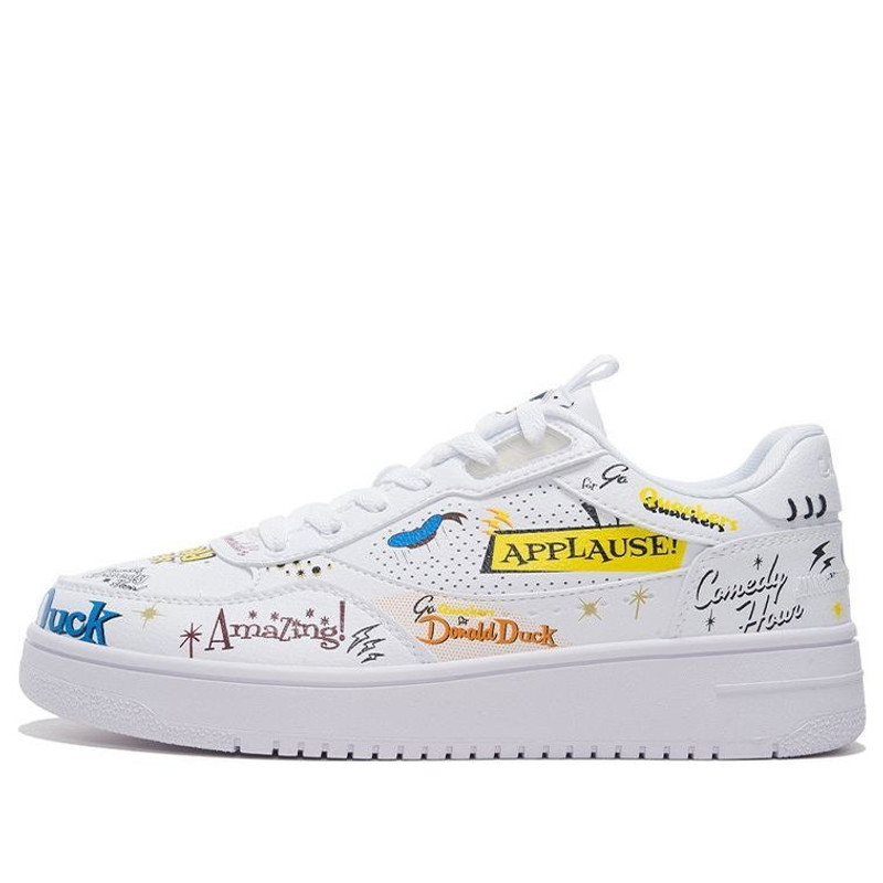 Li-Ning Classic Skateboarding x Disney 'White' AGCS145-4 - 1