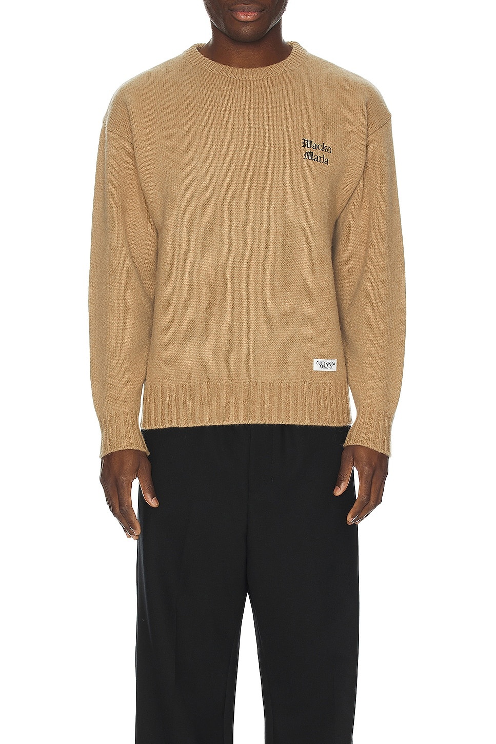 WACKO MARIA Classic Crew Neck Sweater | REVERSIBLE
