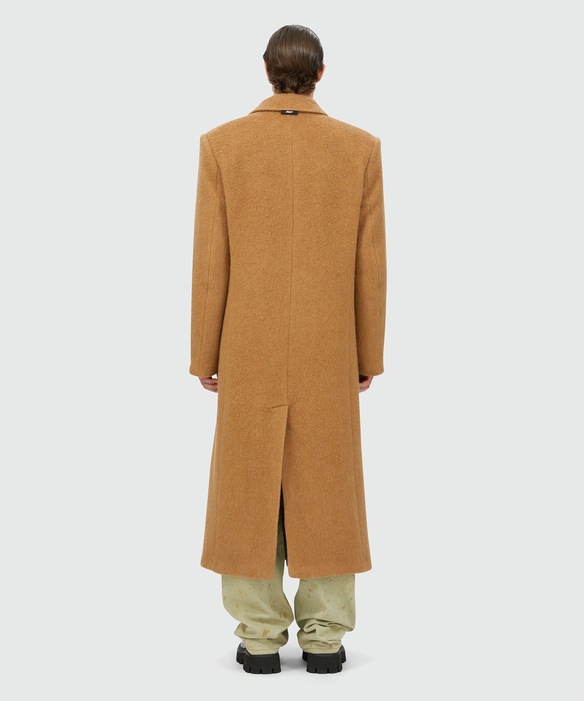 MSGM Tailoring combed-wool long coat - 3