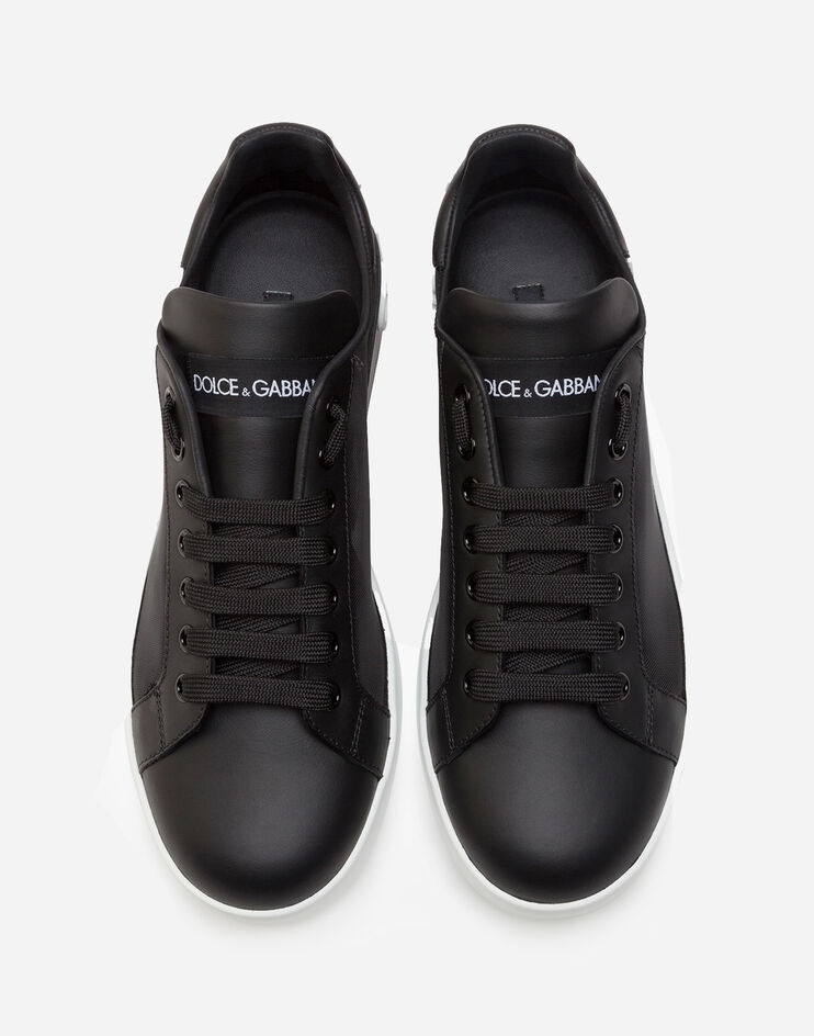 Portofino sneakers in nappa leather and mesh - 4