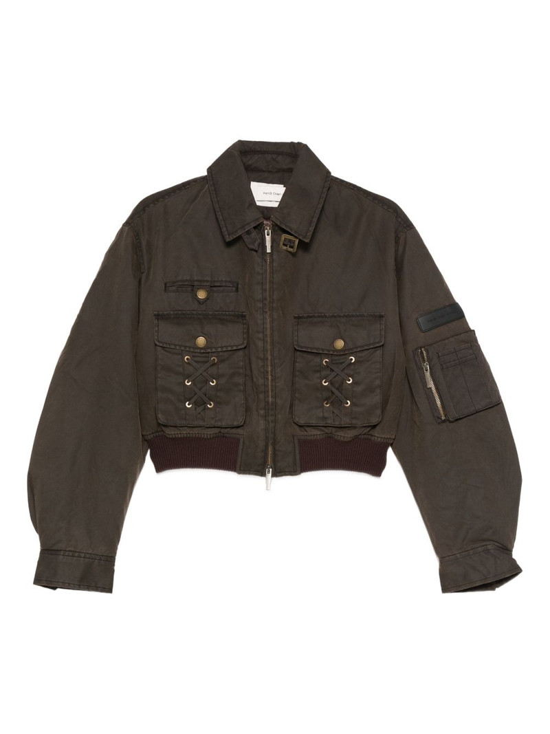 lace-up pocket jacket 1
