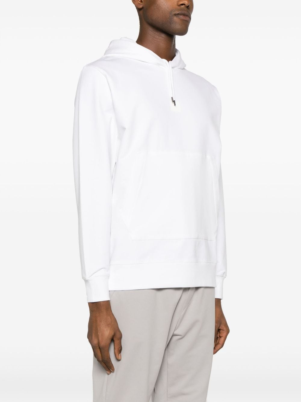 C.P. Company Men Logo Cotton Hoodie - 4