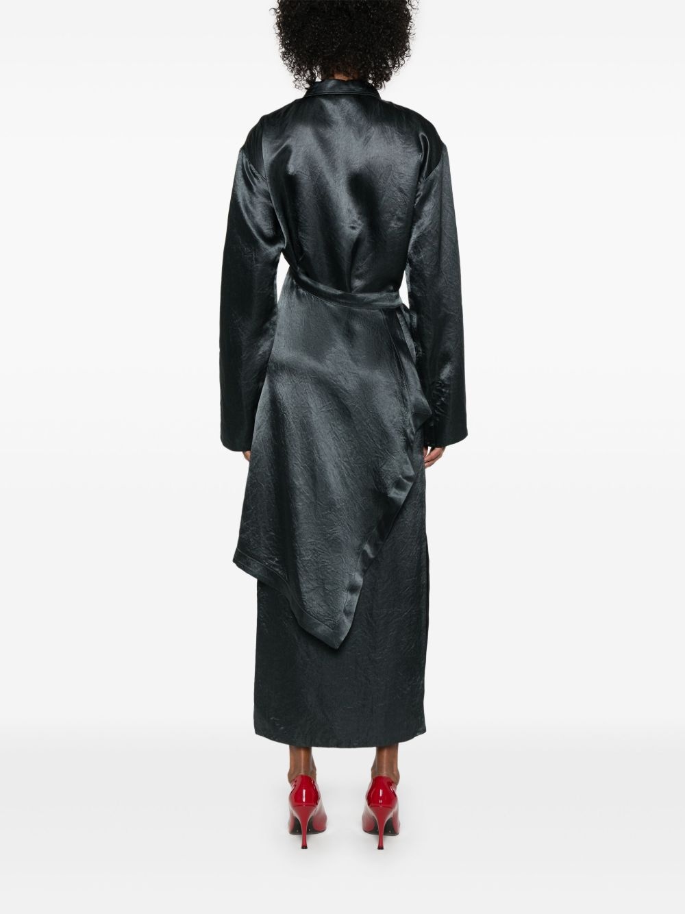 skirt-layered maxi dress - 4