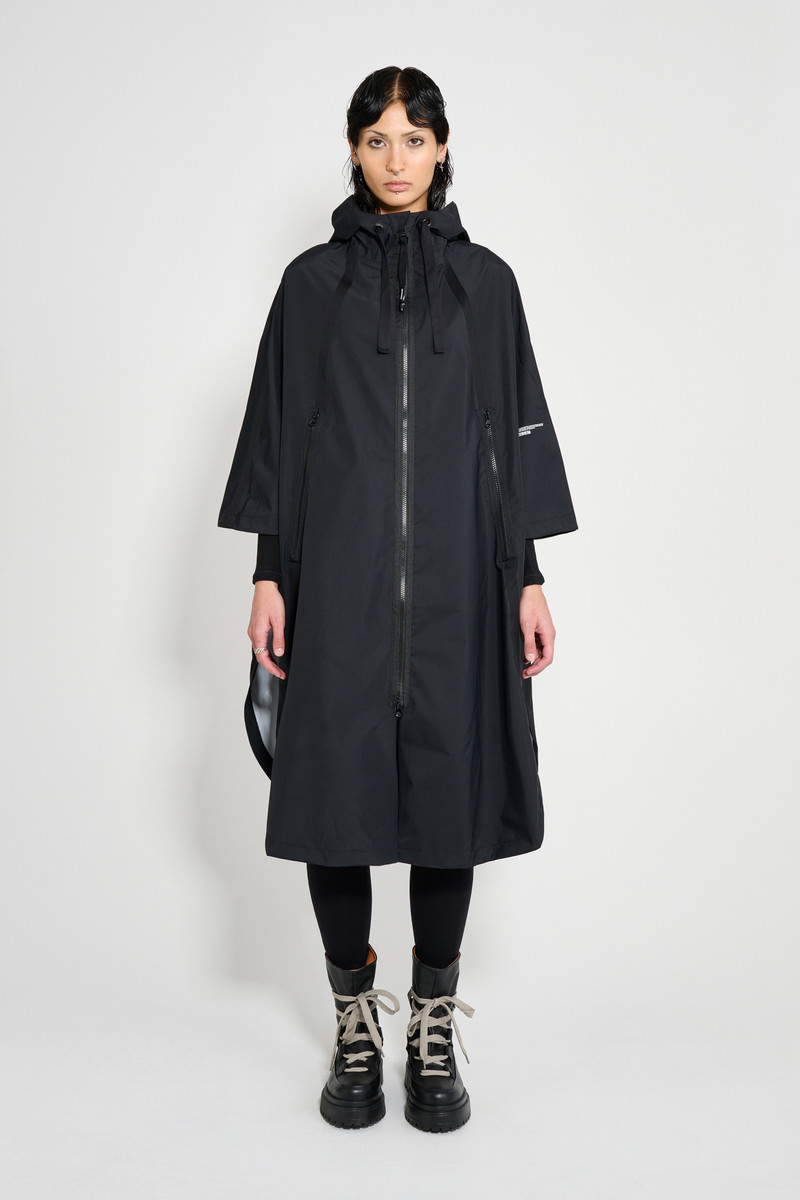 Concert Tape Poncho Black 1