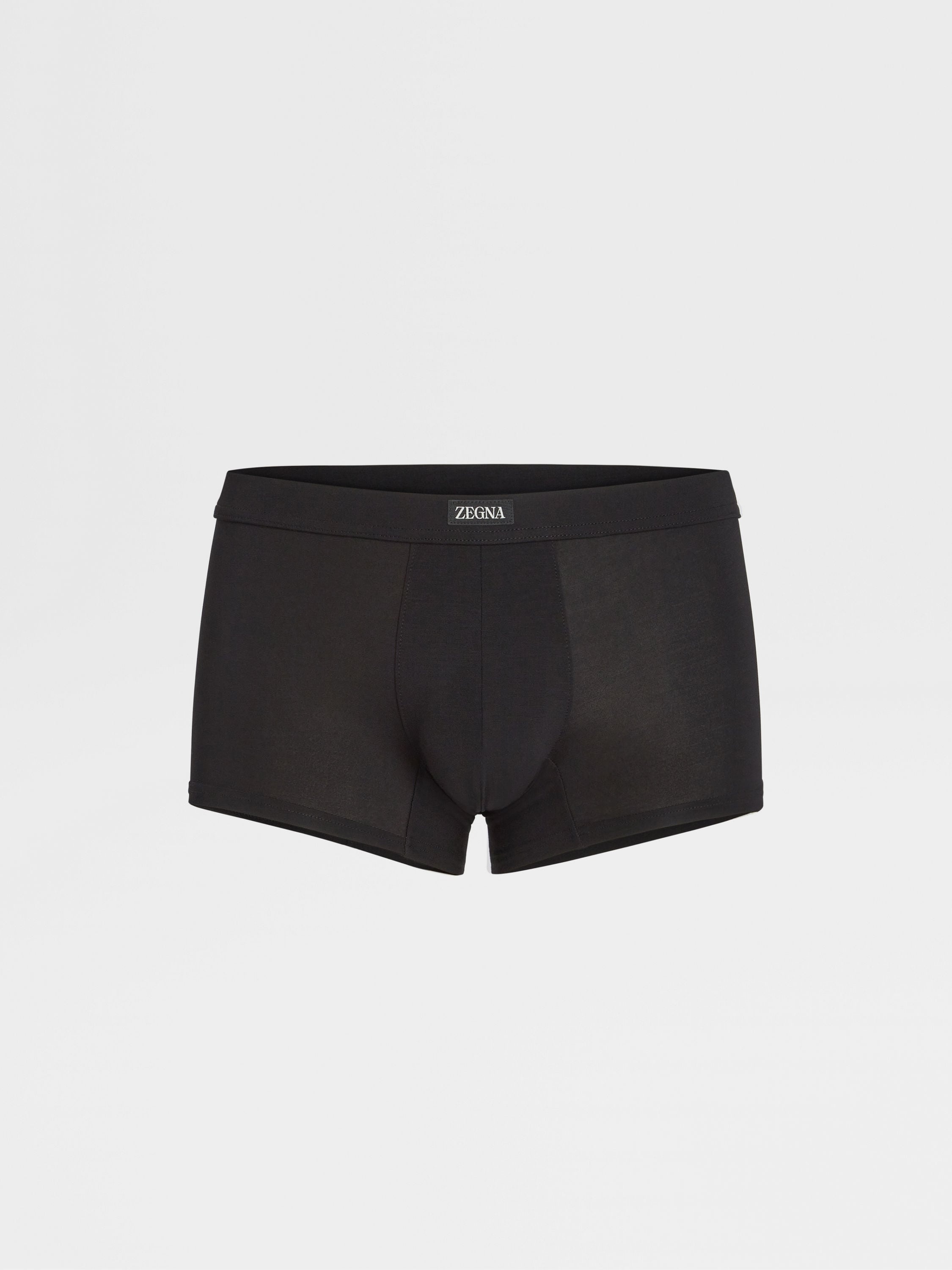 BLACK STRETCH MODAL TRUNKS - 3