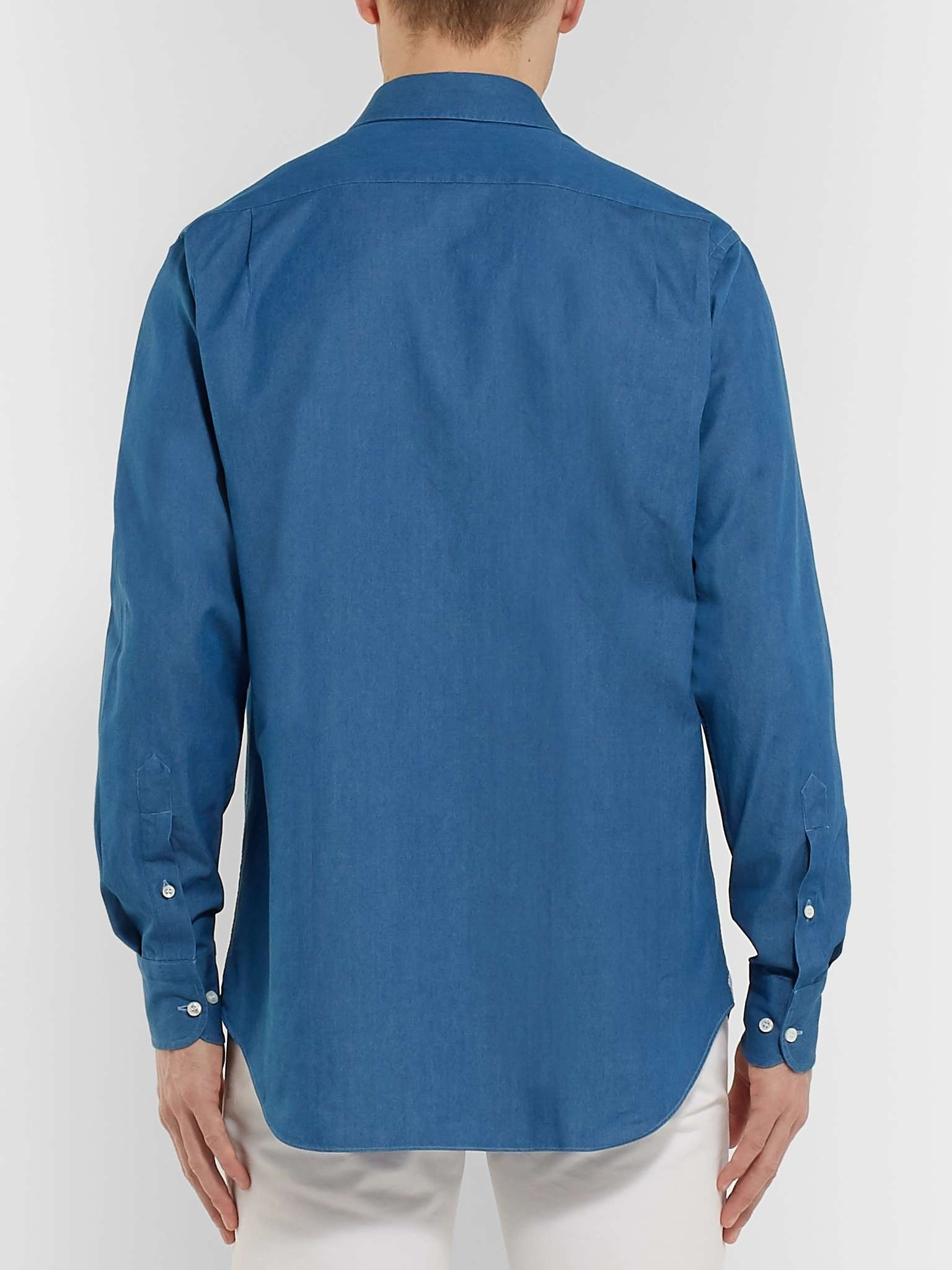 Andre Cotton-Chambray Shirt - 5