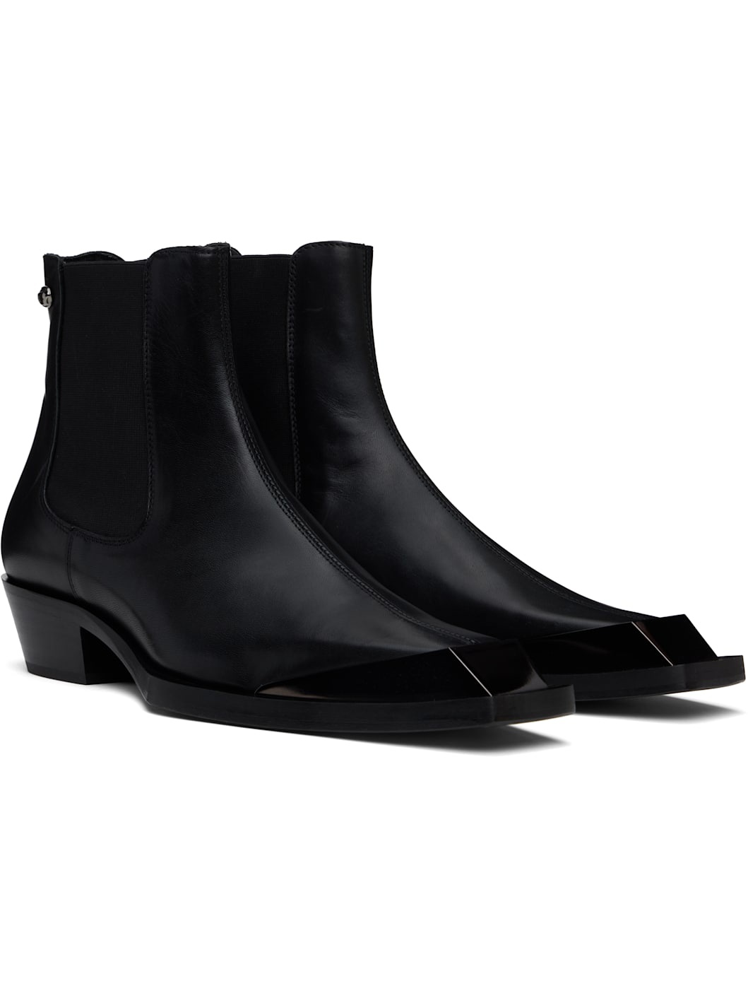 Black D-Tona Chelsea Boots - 4