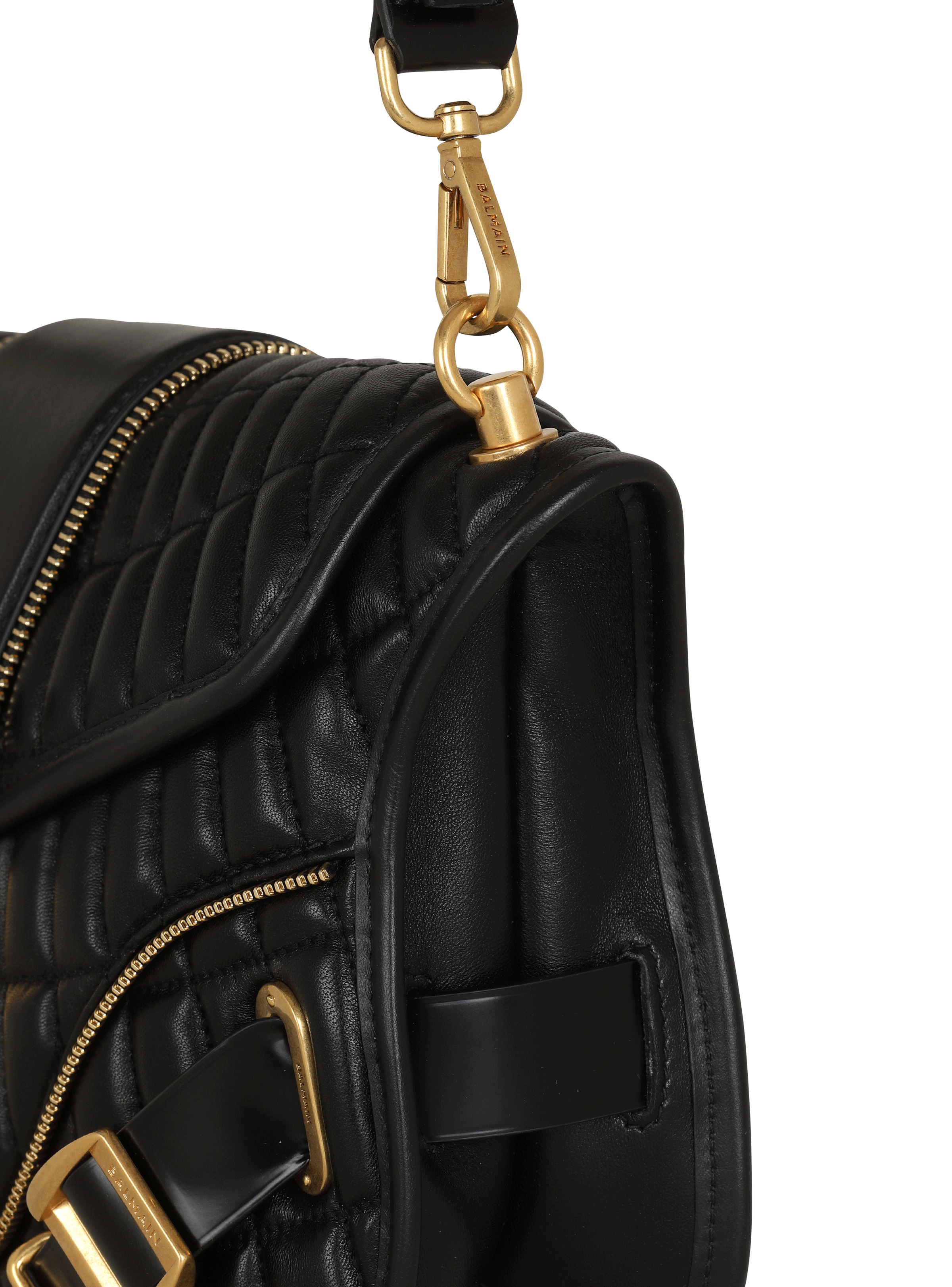Embossed leather Blaze bag - 6