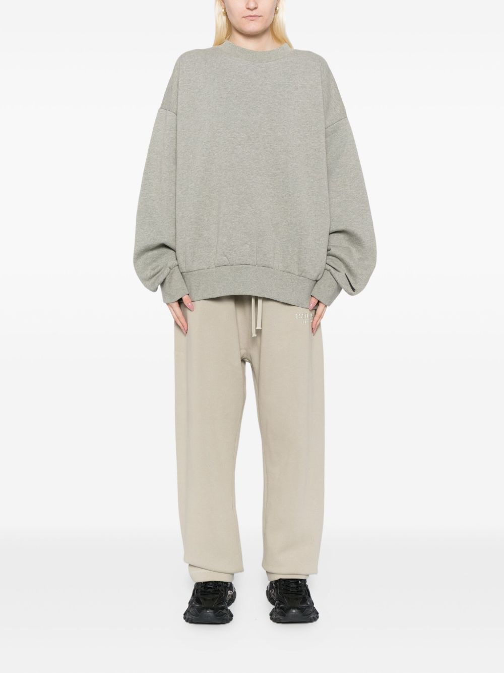 logo-embossed trousers - 2