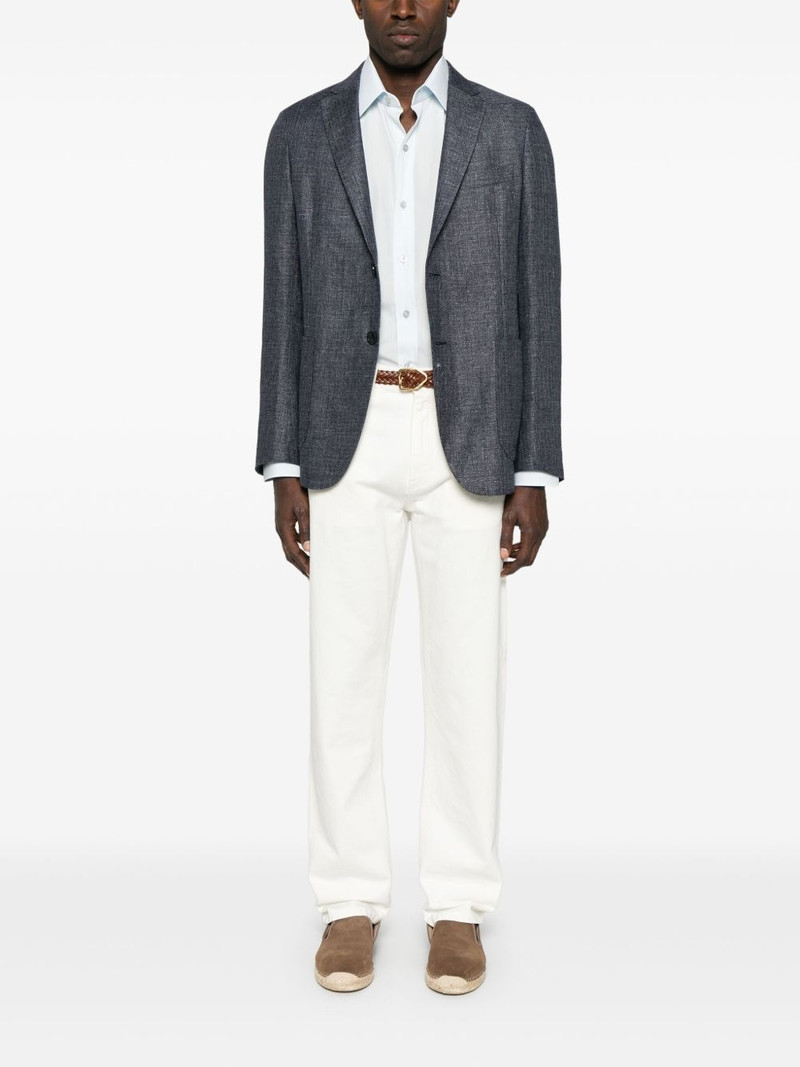 ZEGNA single-breasted blazer outlook