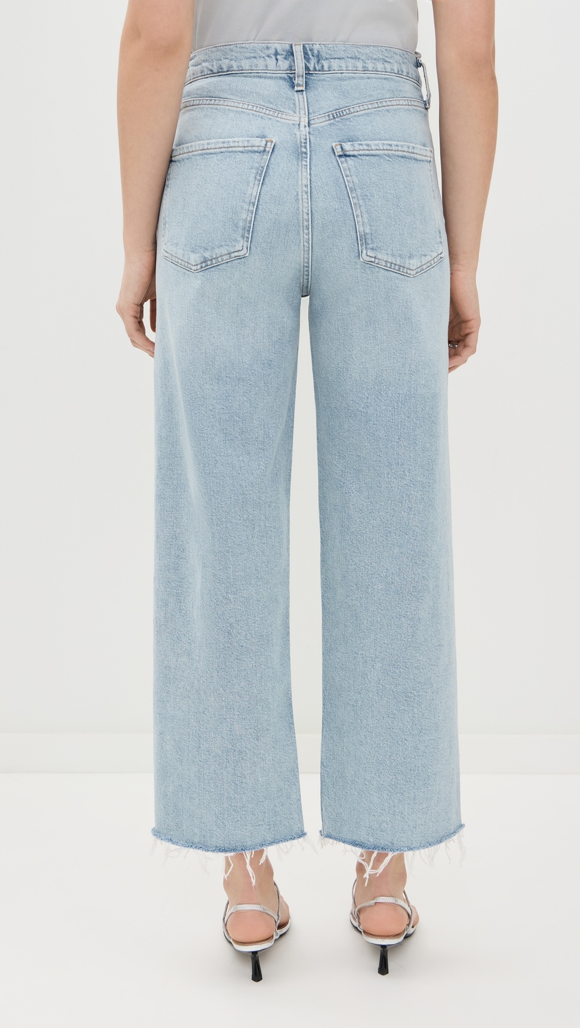 Ren: High Rise Wide Leg Jeans - 2