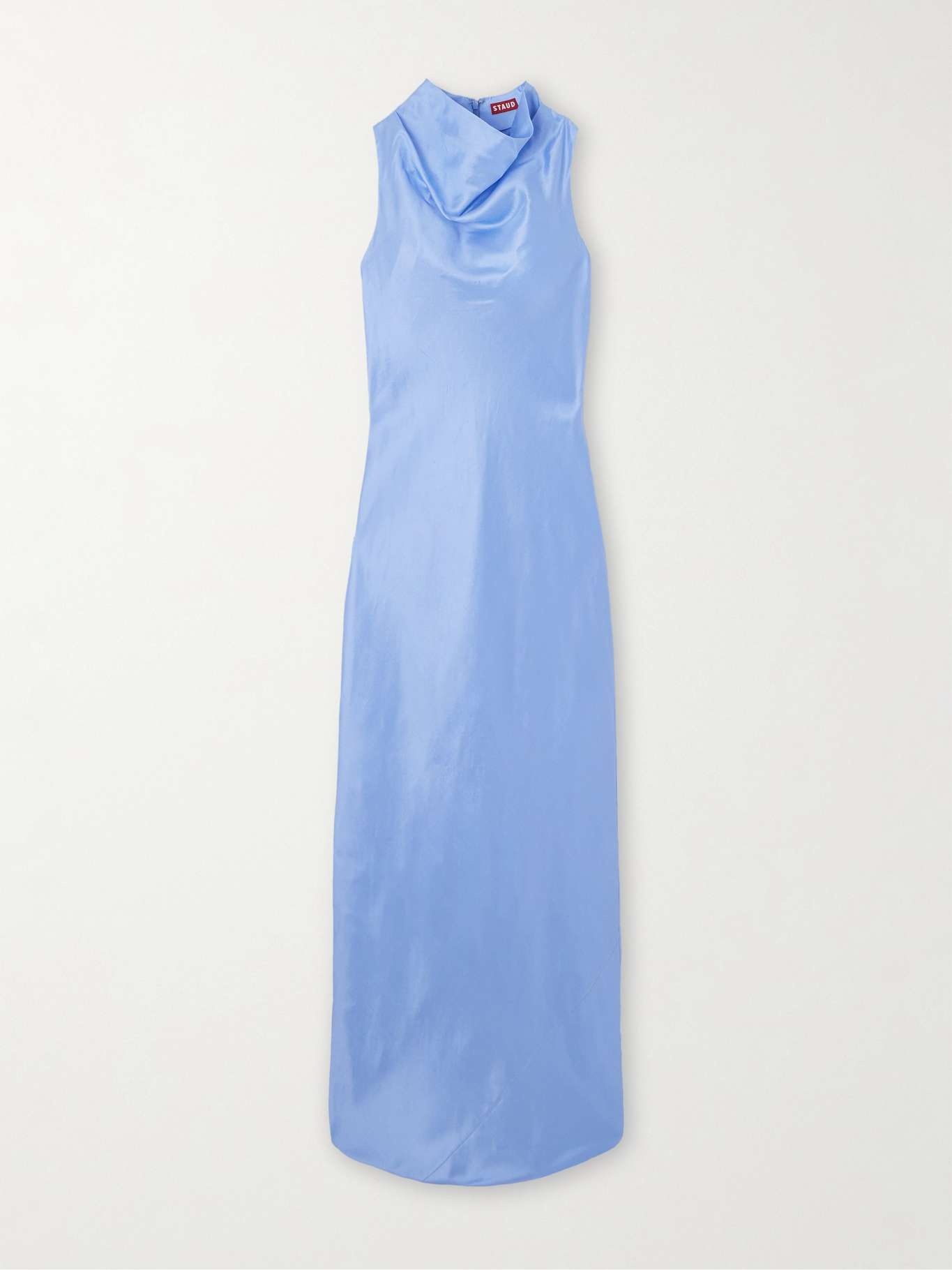 Rochelle silk-satin gown - 1
