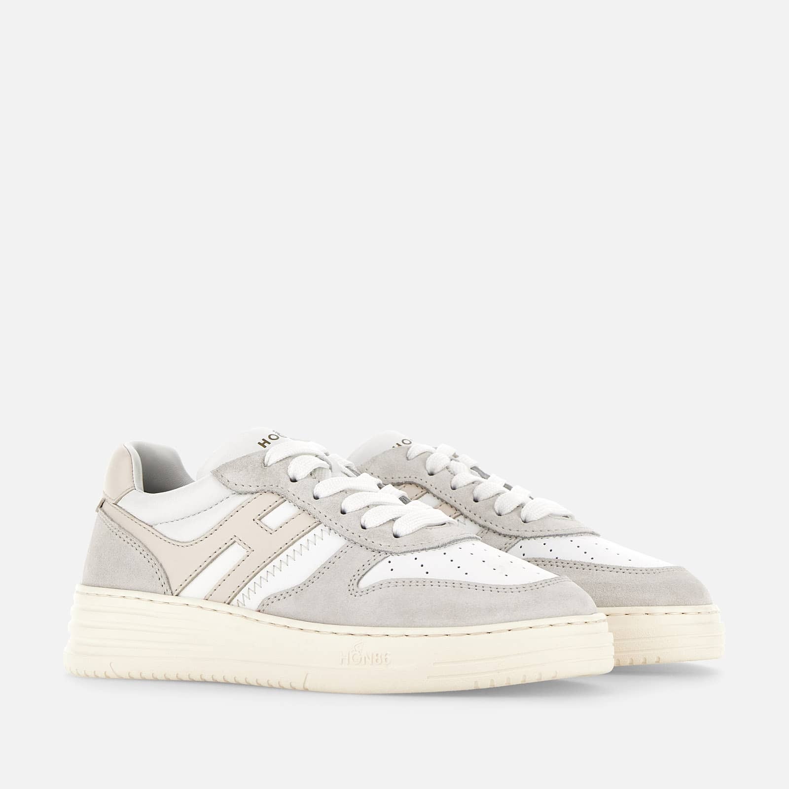 Sneakers Hogan H630 Silver Ivory - 2