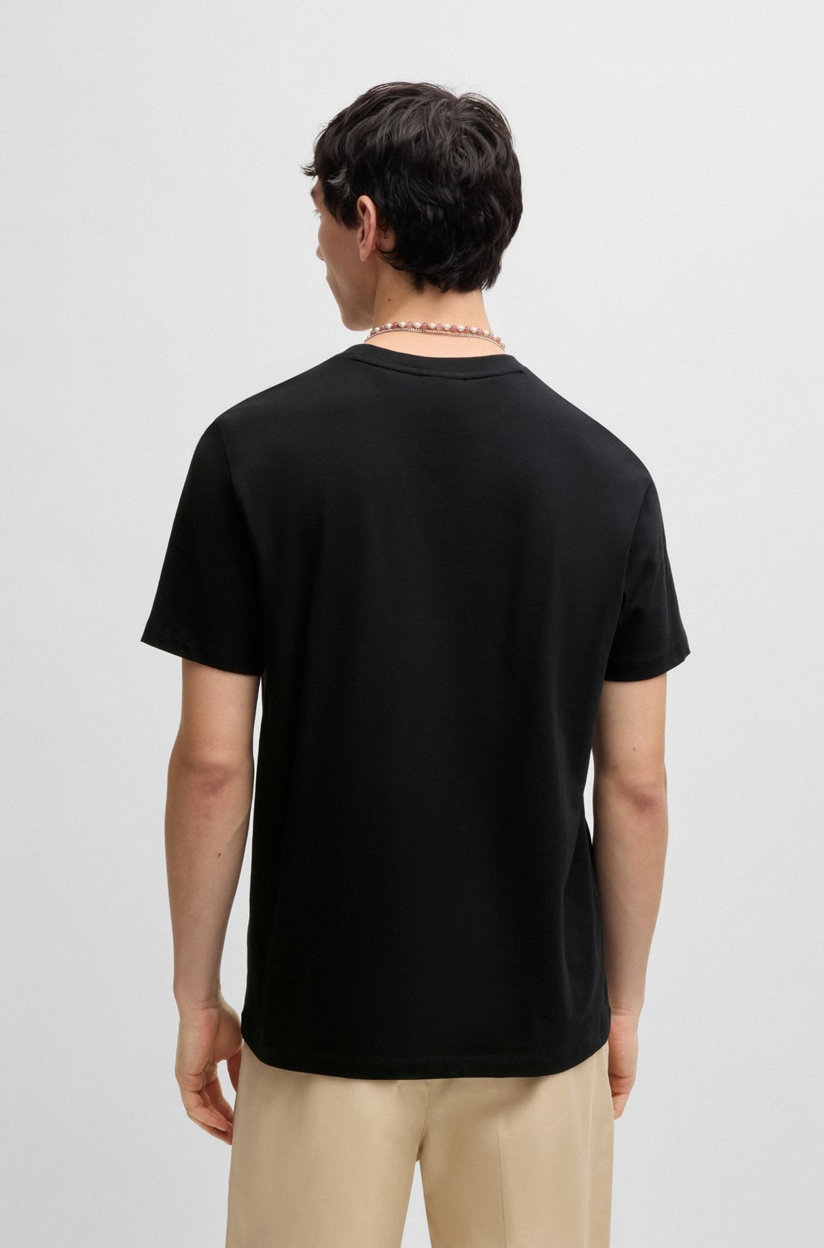 COTTON-JERSEY T-SHIRT WITH LOGO AND ANIMAL GRAPHIC - 5