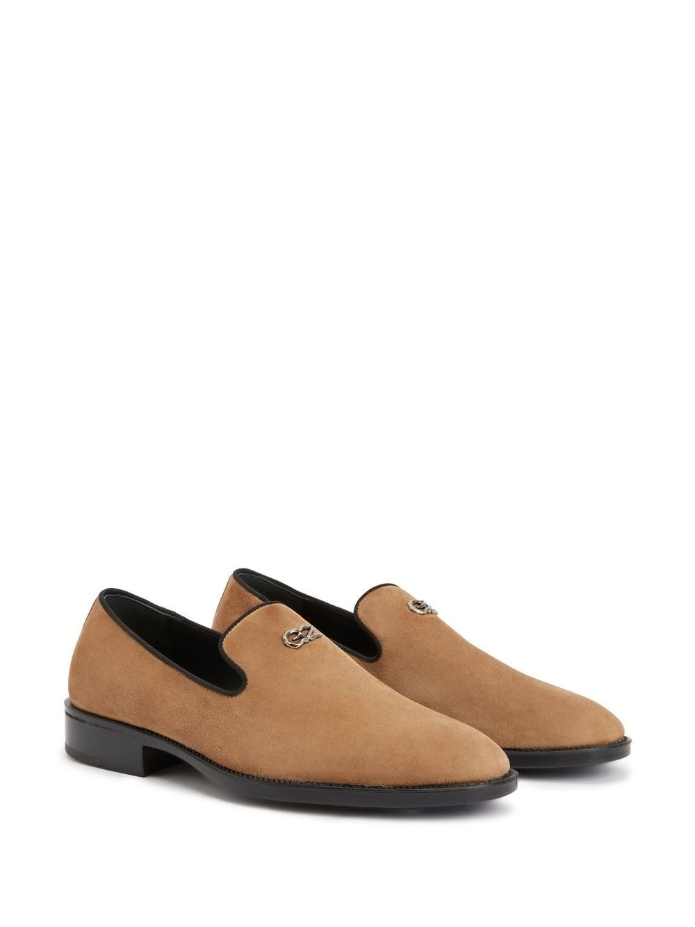 Imrham logo-plaque suede loafers - 2