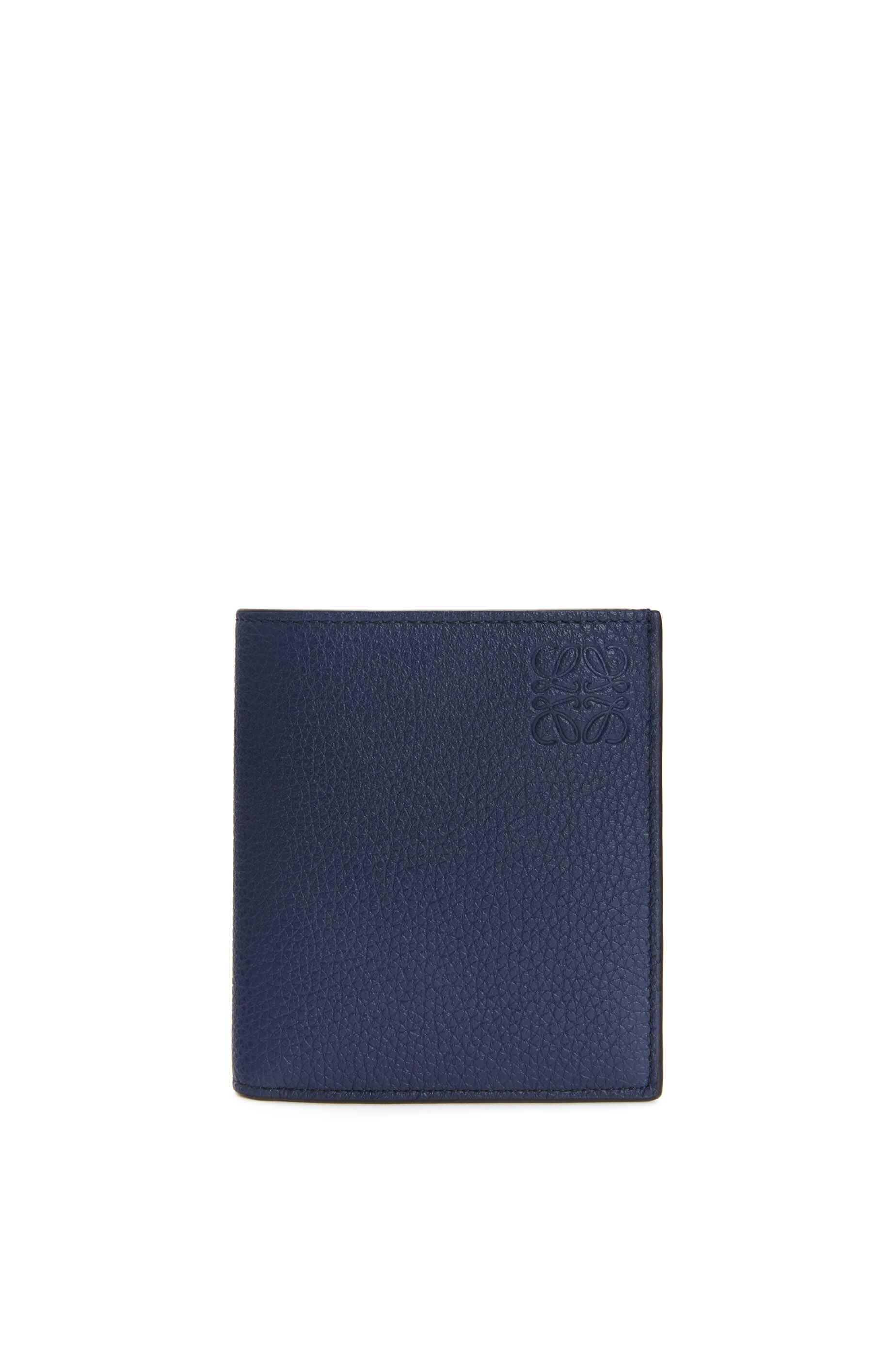 Bifold wallet in grained calfskin - 1