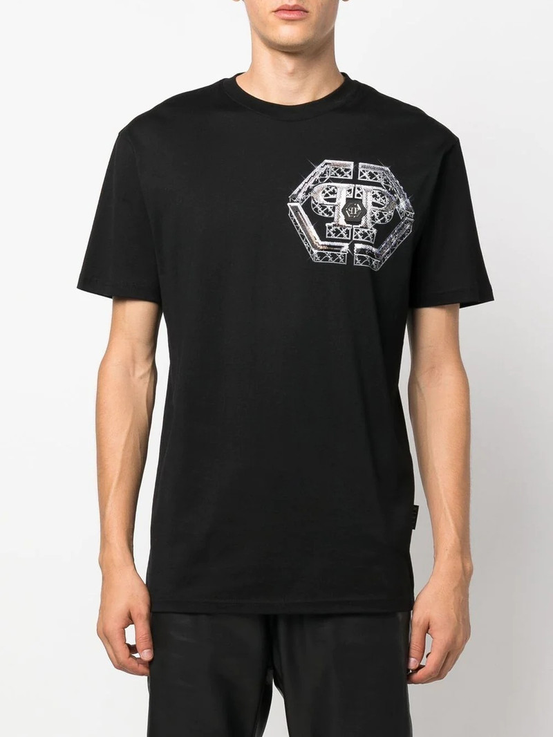 logo-print short-sleeve T-shirt 3