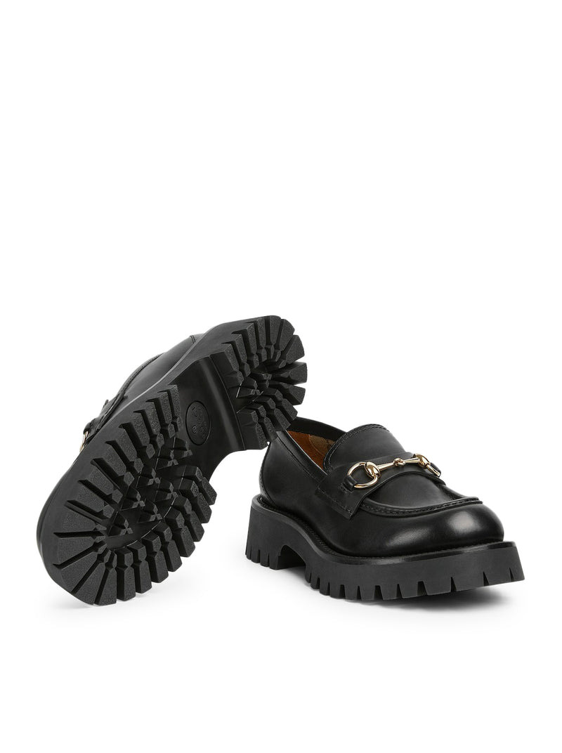 Gucci Women Women`S Lug Sole Loafer With Horsebit - 6
