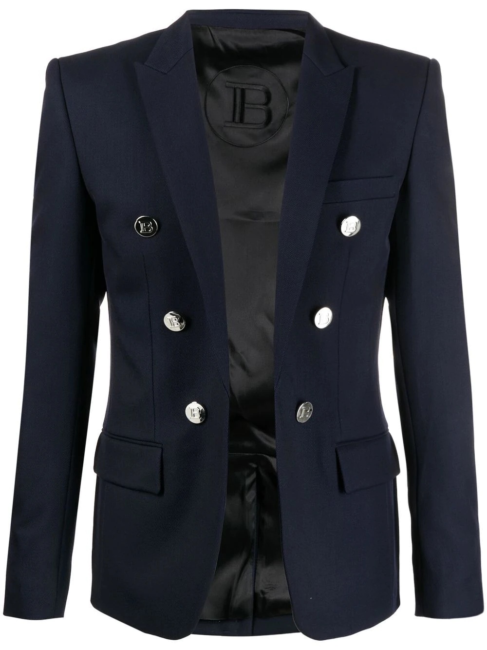 double-breasted tailored blazer - 1