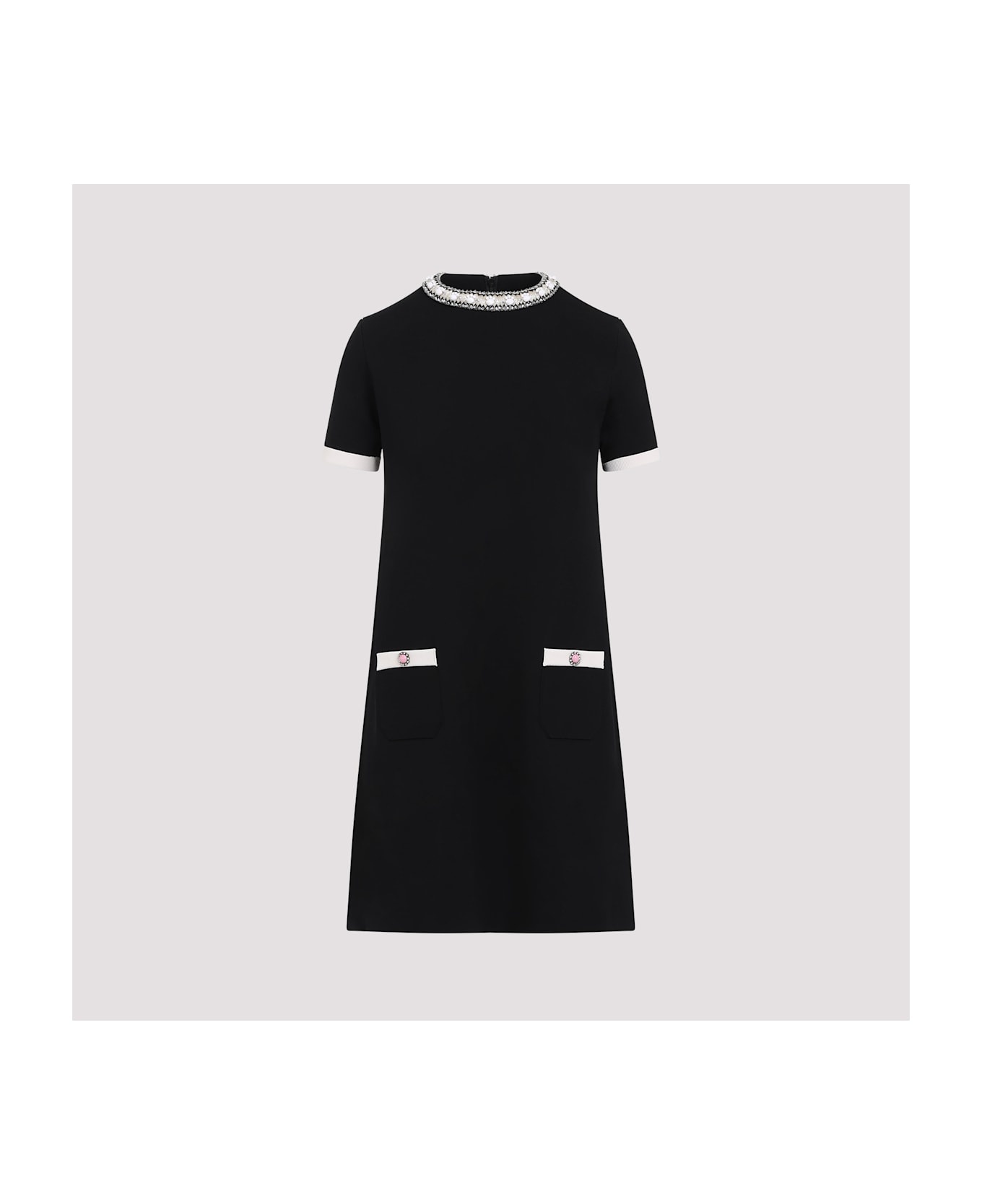 Acetate Mini Dress - 3