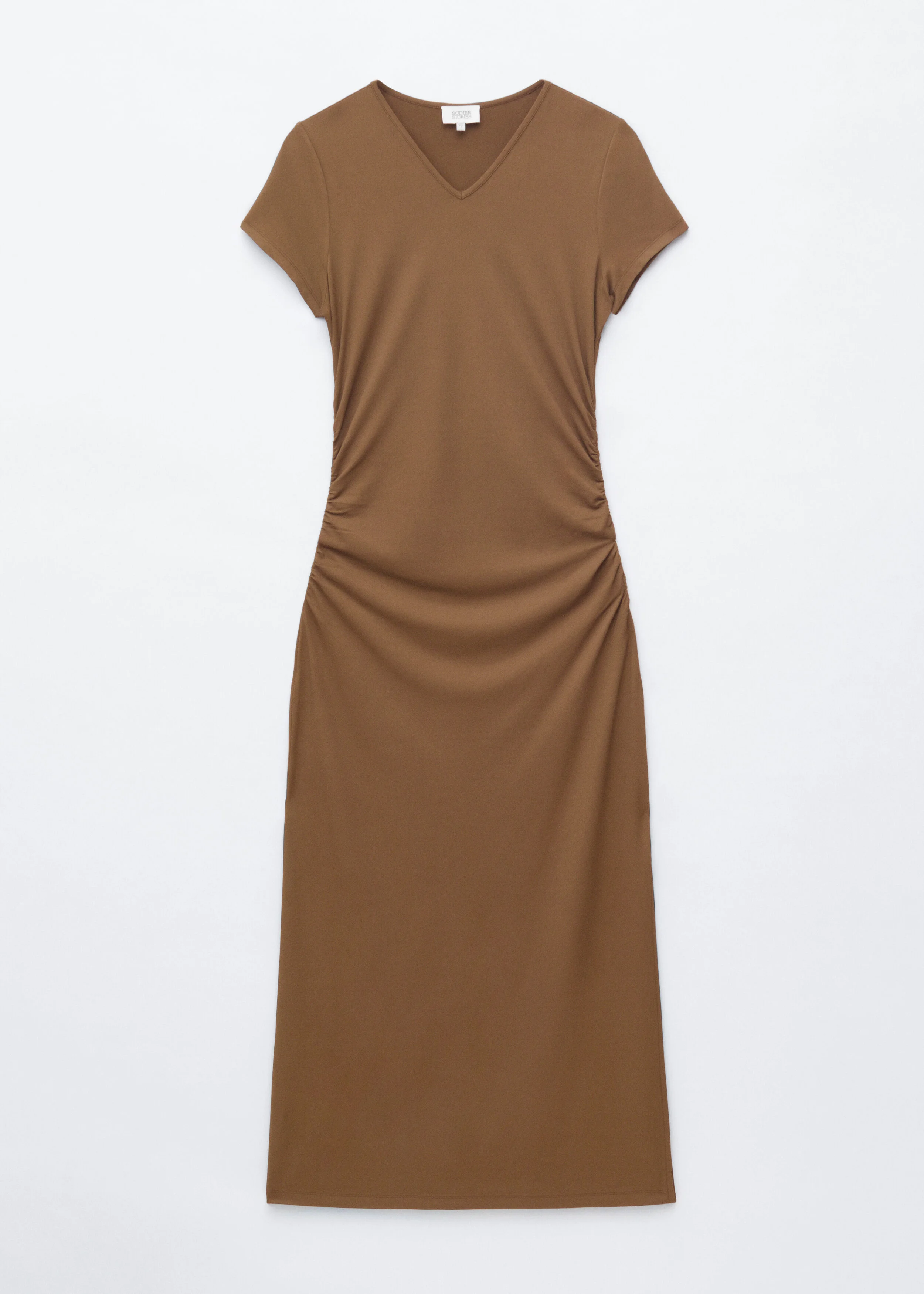 Piqué Jersey Midi Dress - 1