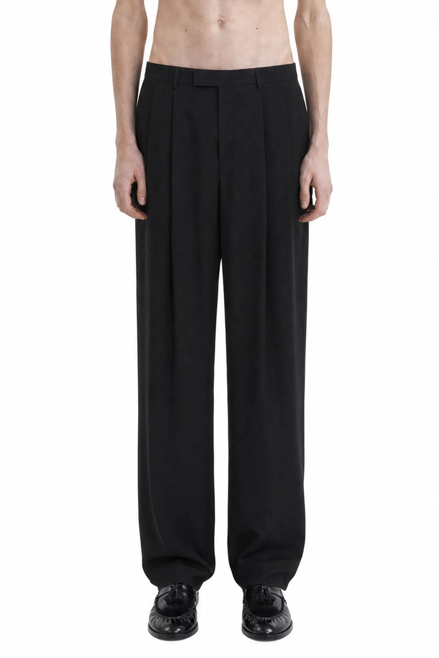 Tailored Wool Trousers - 1