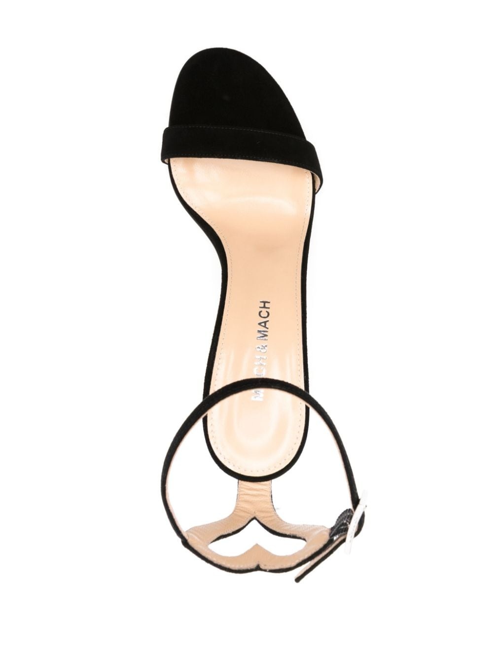90mm suede sandals - 4
