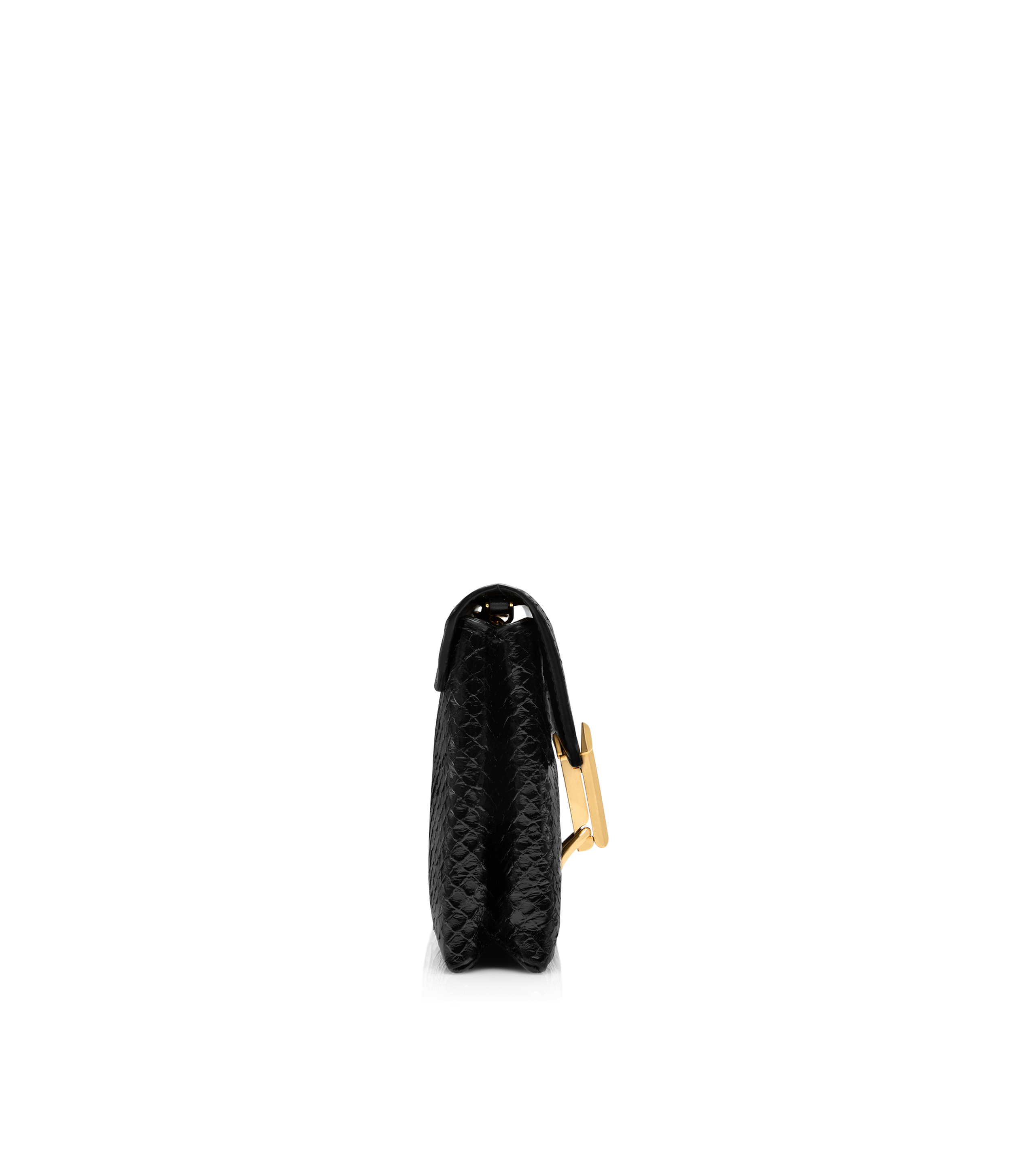 STAMPED PYTHON LEATHER MONARCH MINI BAG - 2