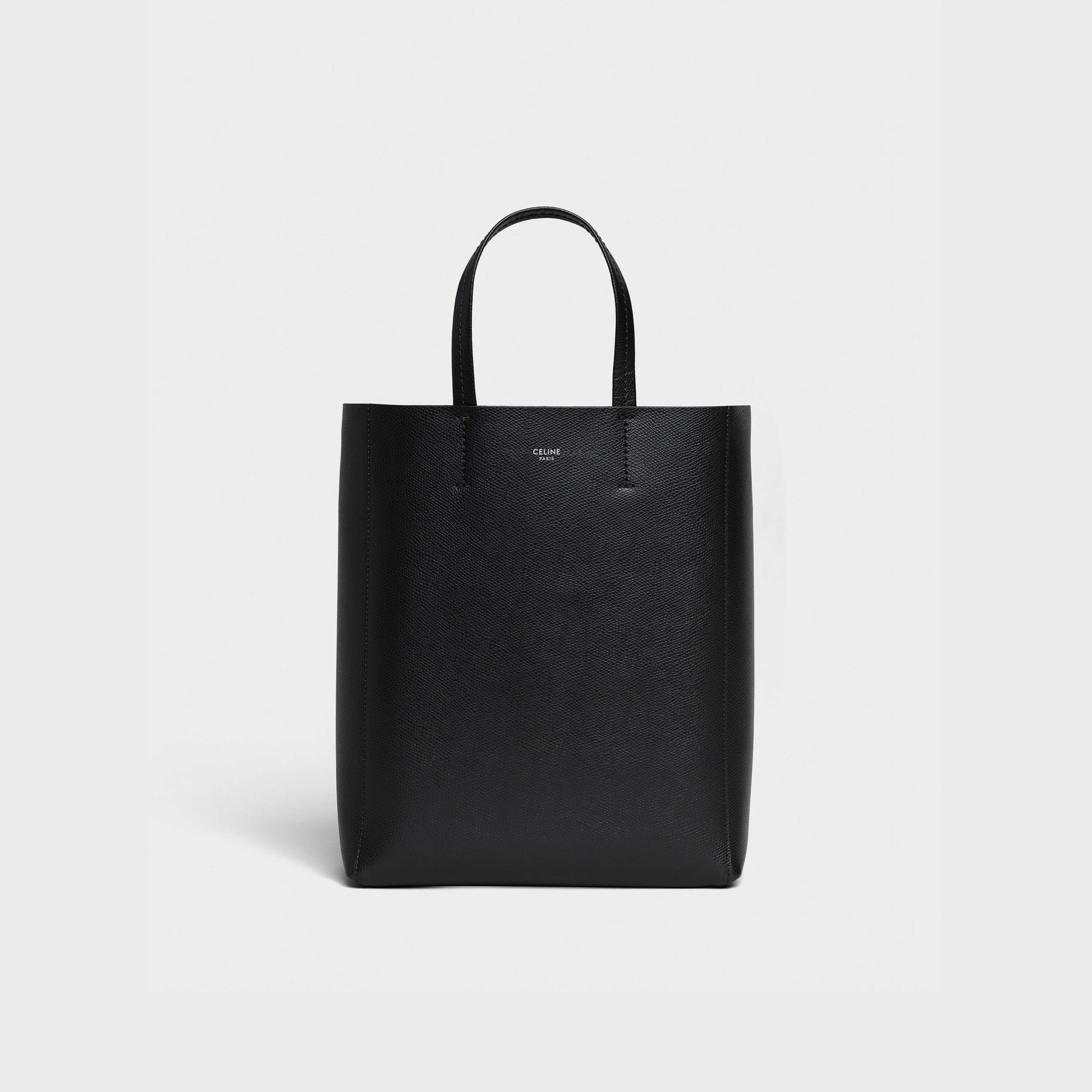 SMALL CABAS IN GRAINED CALFSKIN - 1