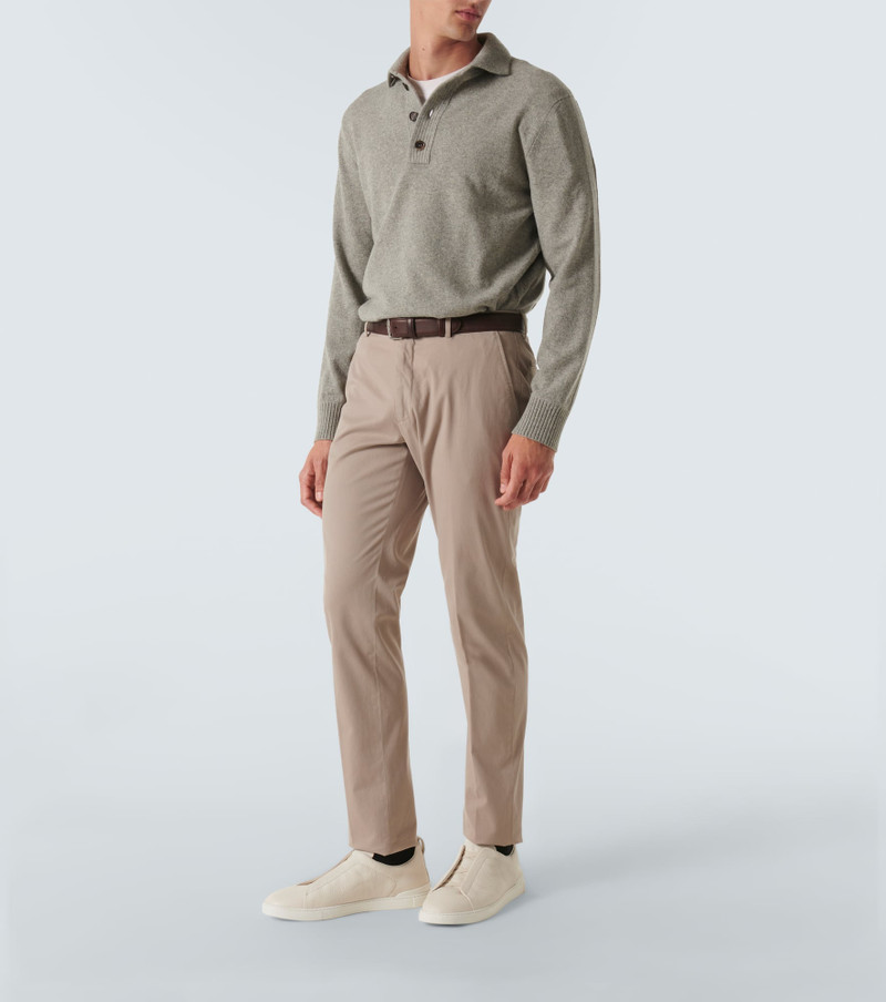 ZEGNA Cotton-blend straight pants outlook