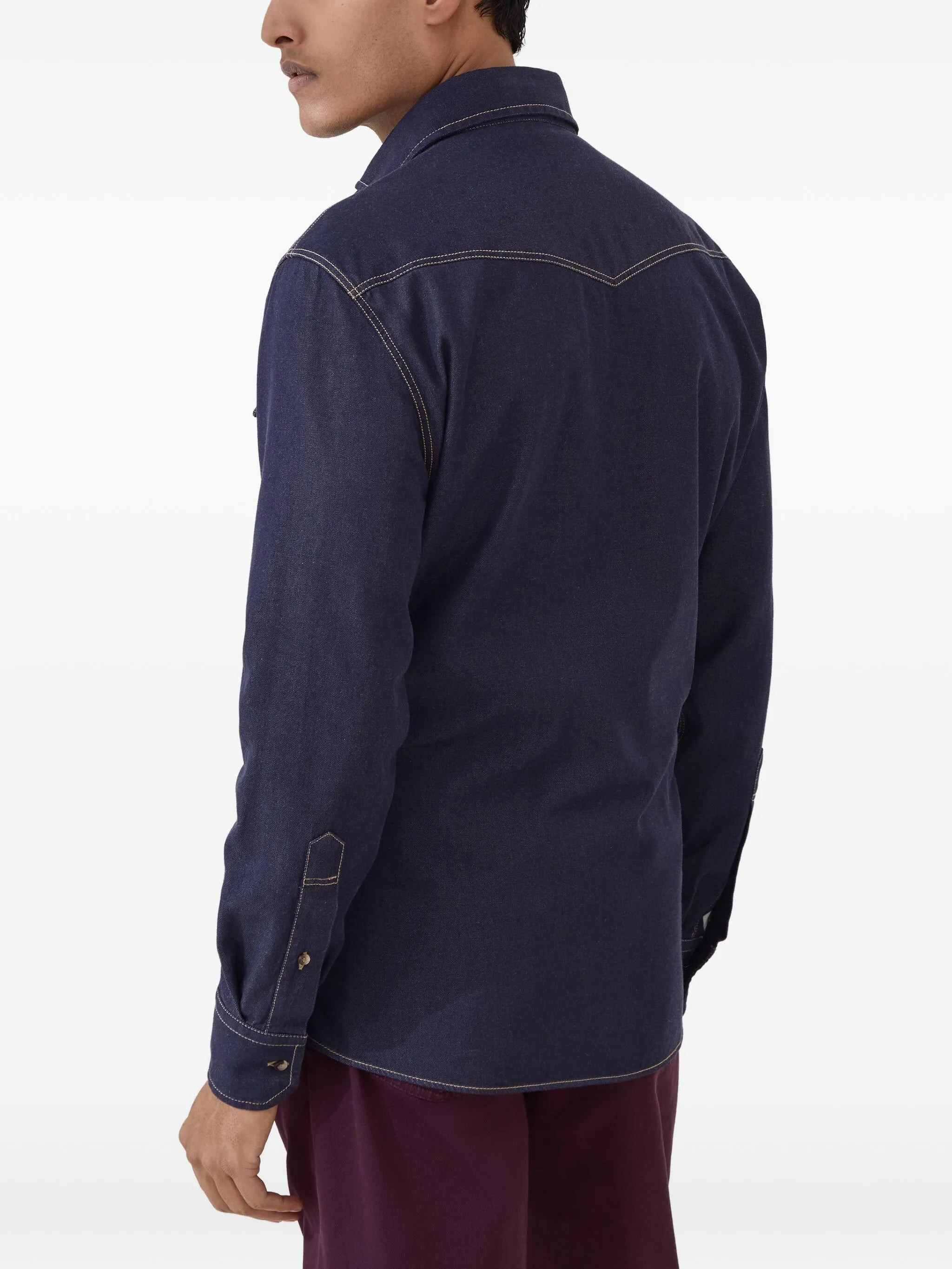 Brunello Cucinelli Denim Shirt - 3