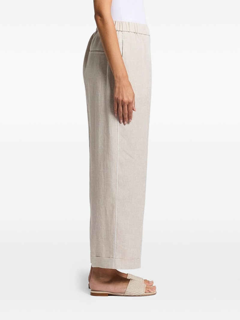 PESERICO elasticated trousers outlook