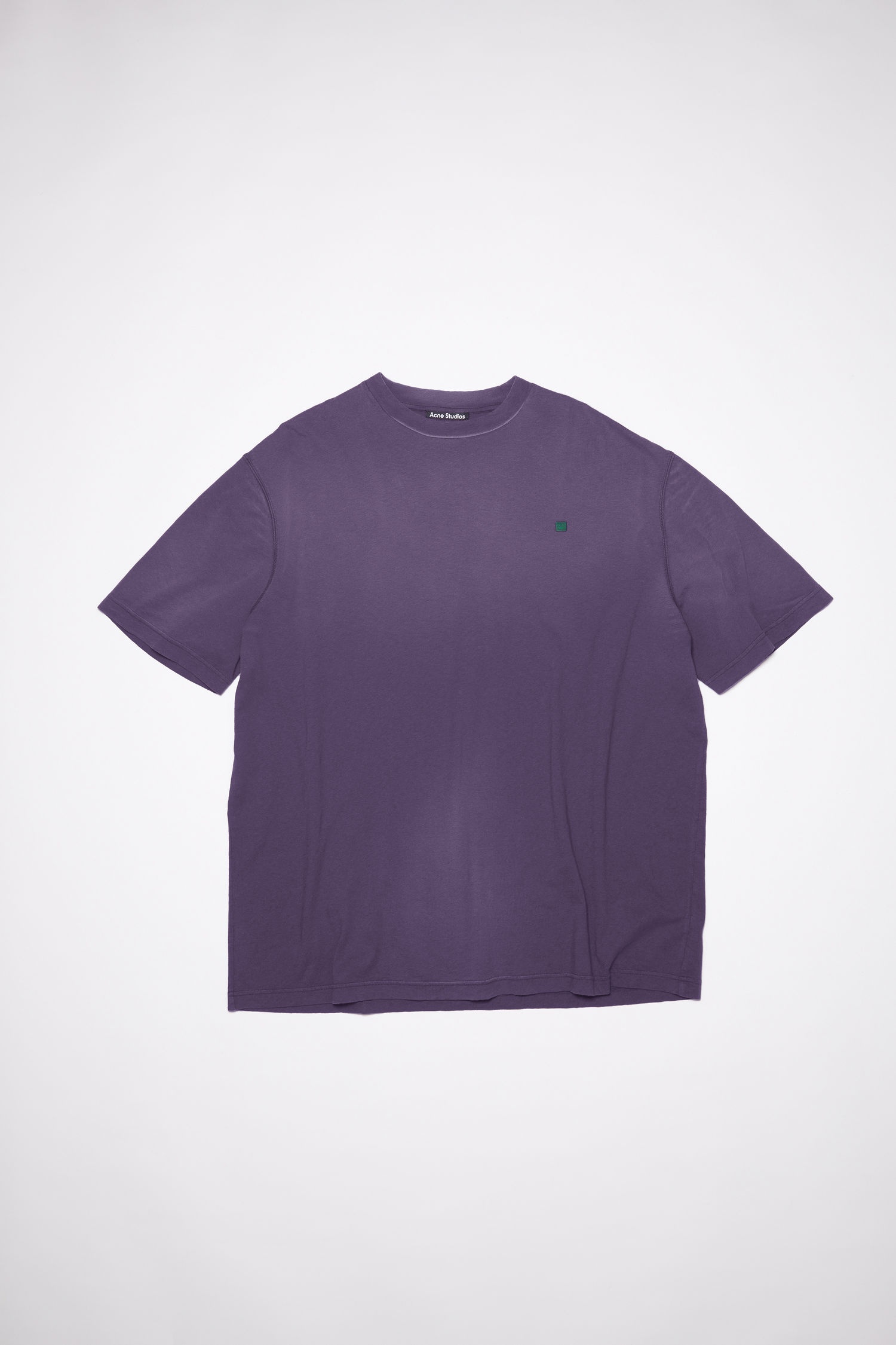 Crew neck t-shirt - Purple - 1