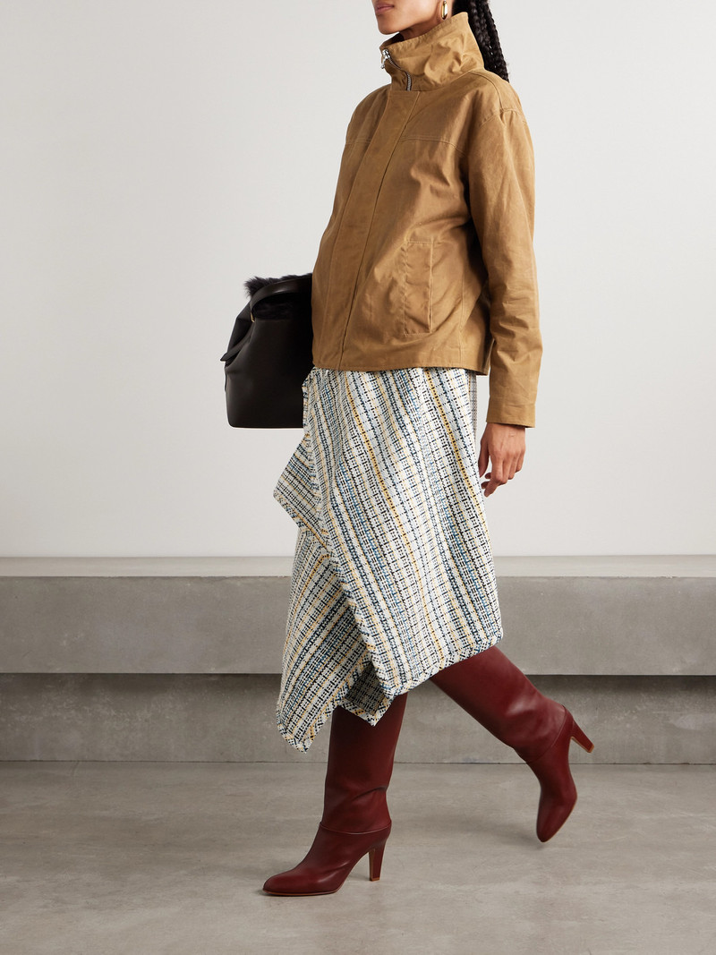 BRANDON MAXWELL Everett Waxed-cotton Jacket outlook