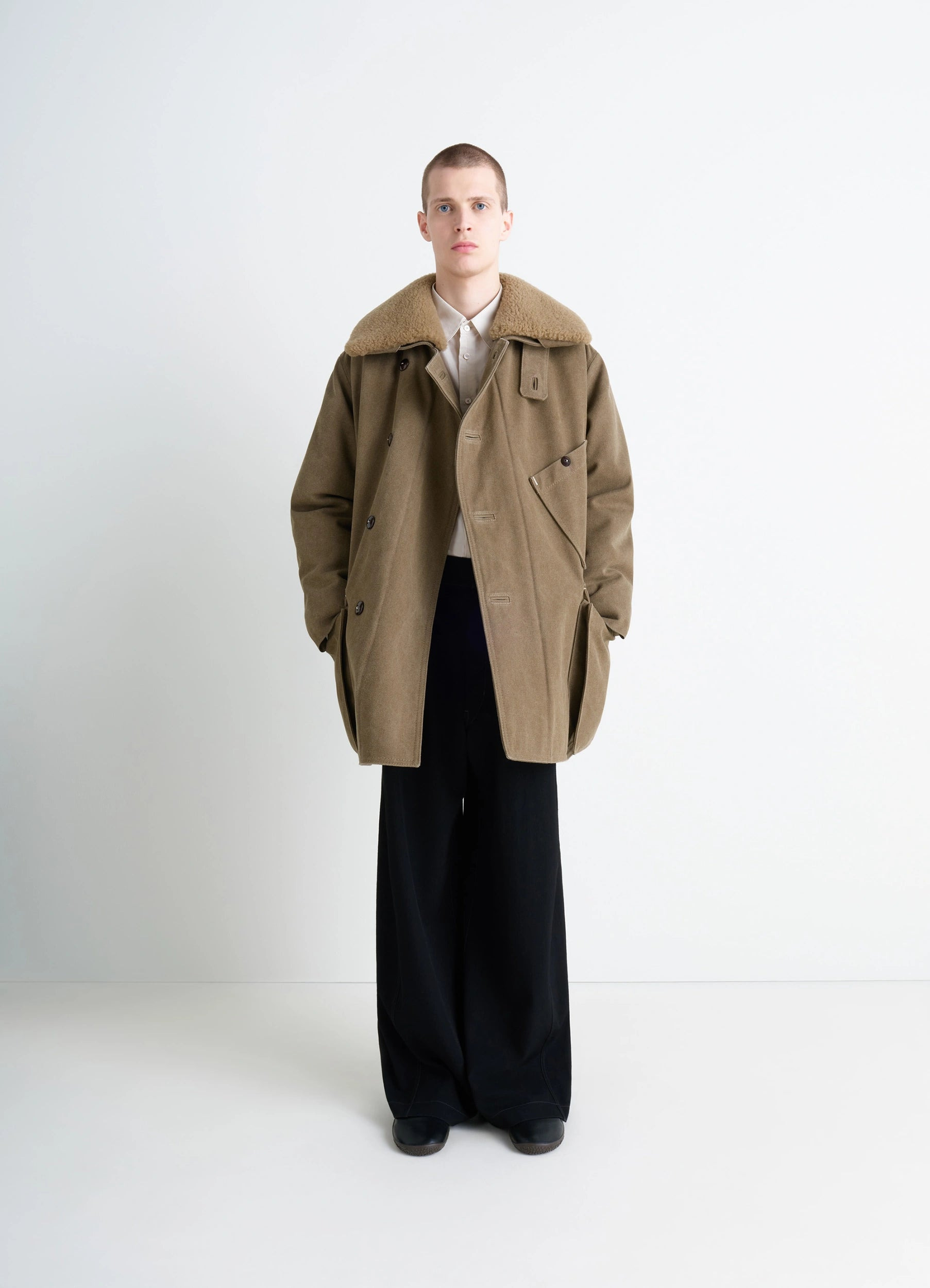 SHEARLING WINTER PARKA - 3