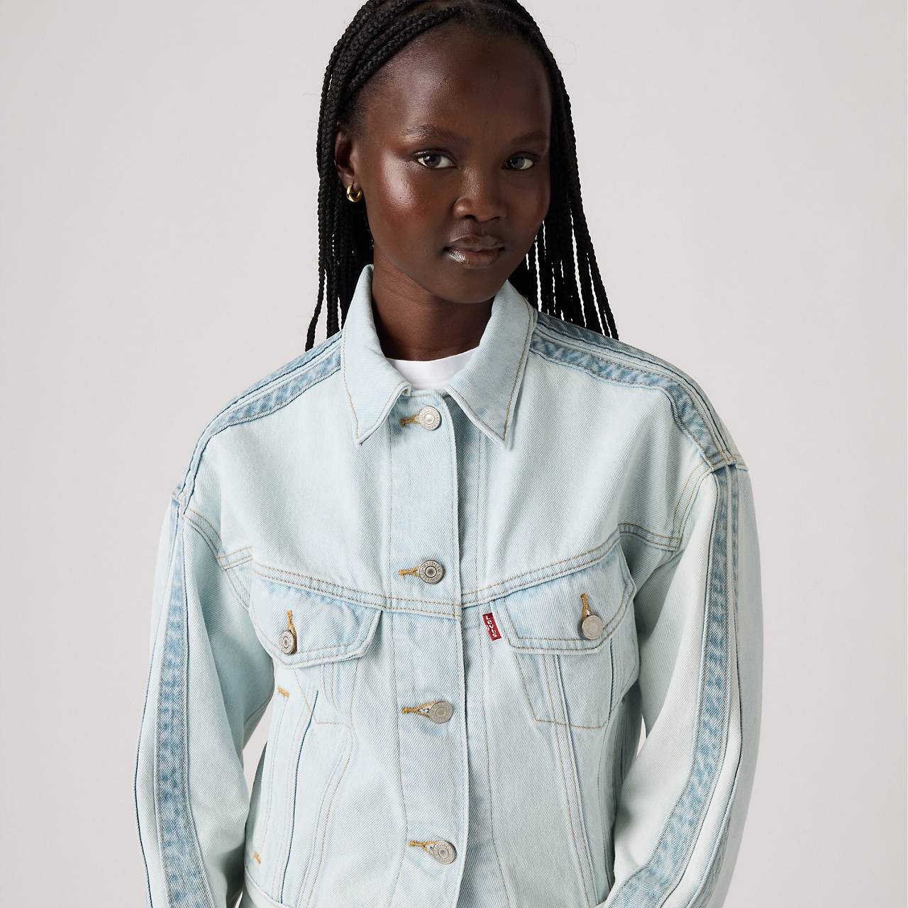 SHRUNKEN '90S TRUCKER JACKET - 5