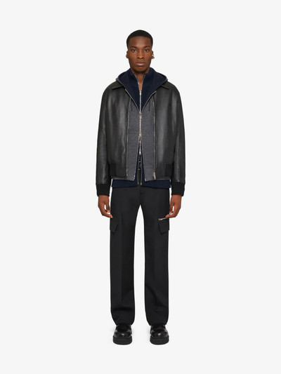 Givenchy TAILORED PANTS IN WOOL WITH POCKET DETAILS outlook