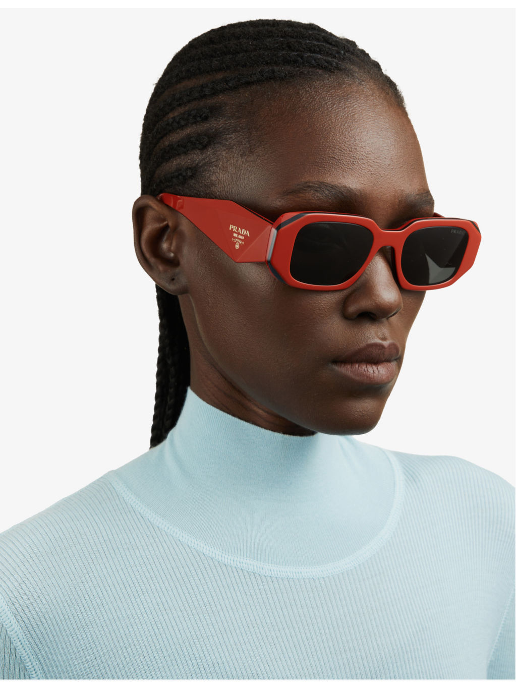 PR 17WS rectangular-frame acetate sunglasses - 2
