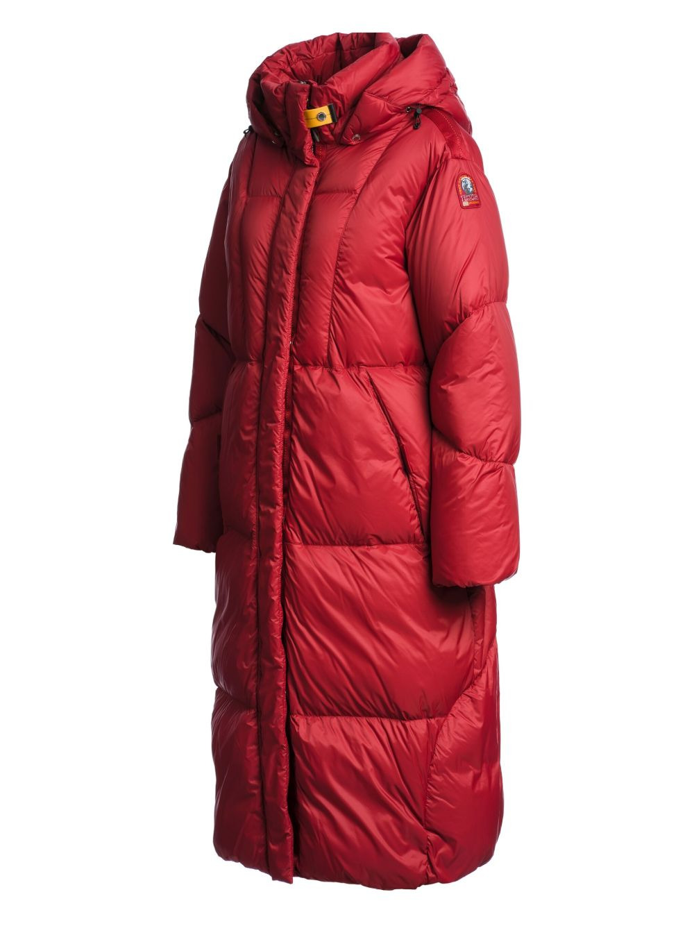 hooded quilted down coat - 2