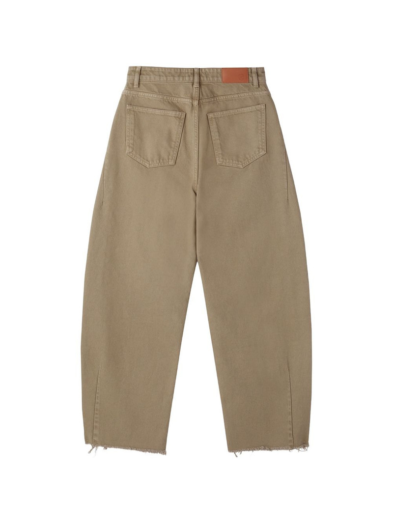 RECTO washed curved-leg jeans outlook
