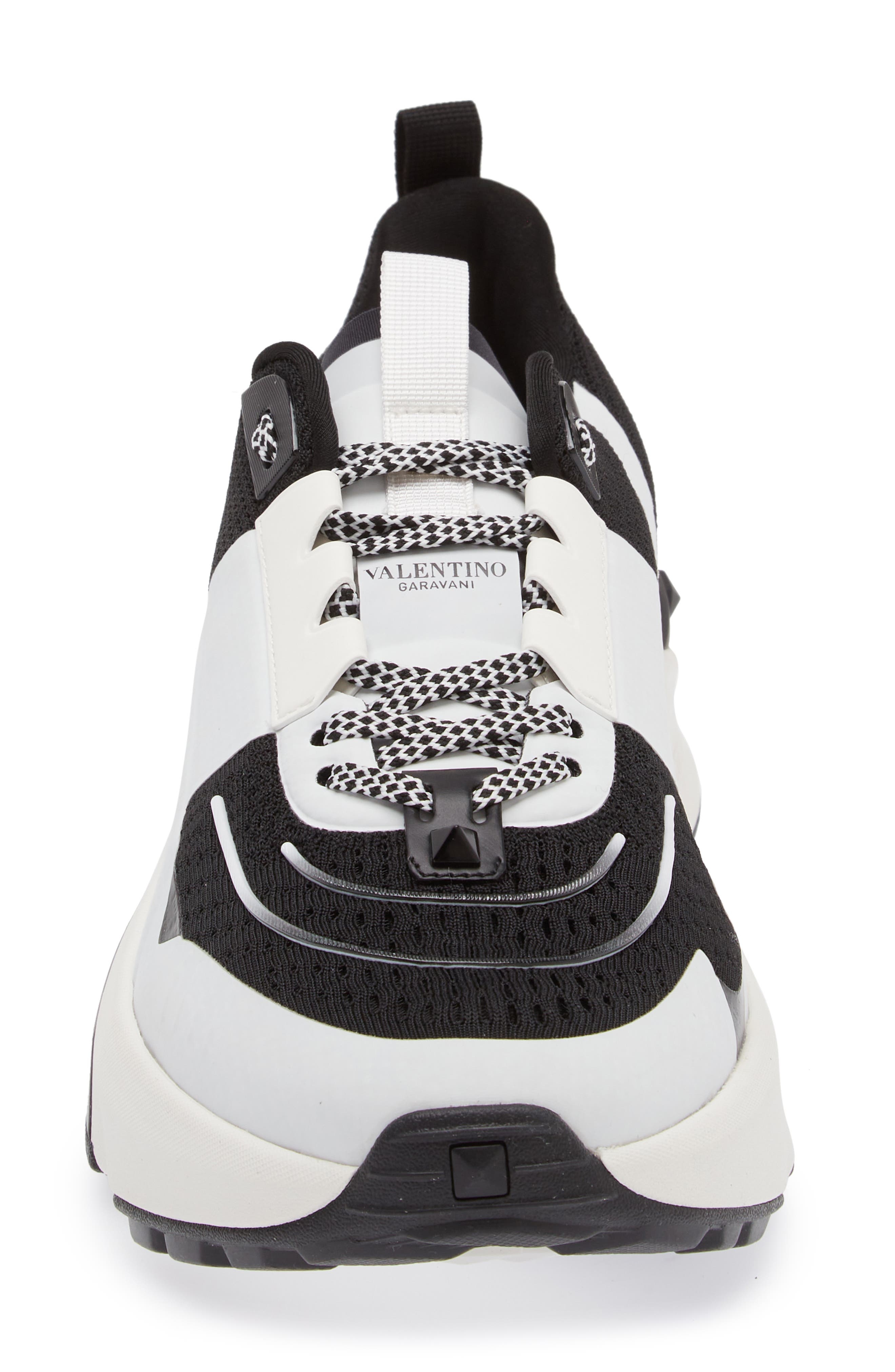 Rockstud Knit Sneaker - 4